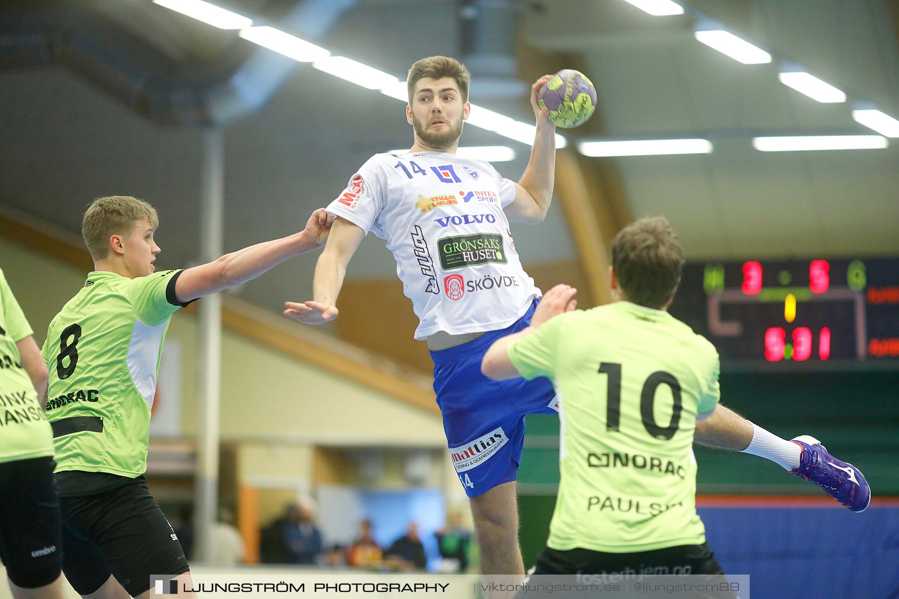 Nordic Choice Hotel Cup IFK Skövde HK-ØIF Arendal 35-28,herr,Skövde Idrottshall,Skövde,Sverige,Handboll,,2019,214144