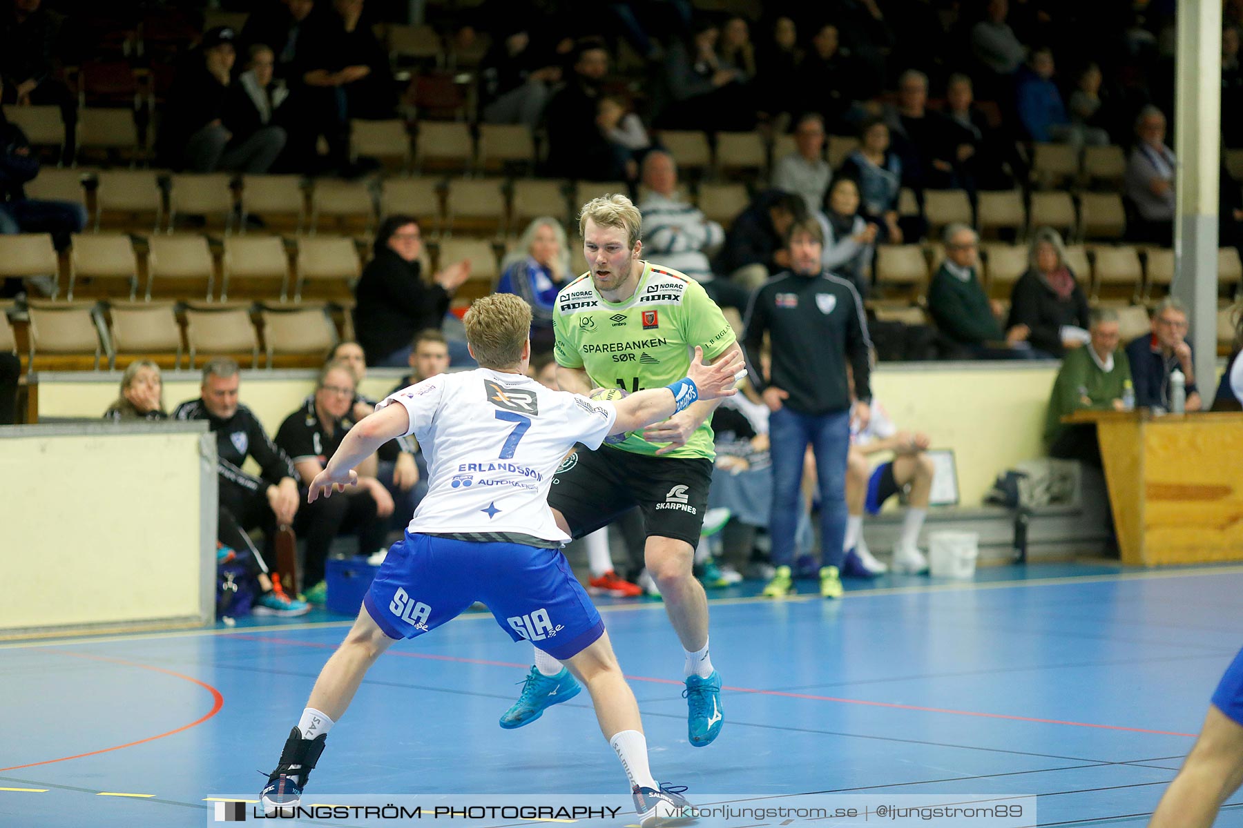 Nordic Choice Hotel Cup IFK Skövde HK-ØIF Arendal 35-28,herr,Skövde Idrottshall,Skövde,Sverige,Handboll,,2019,214237