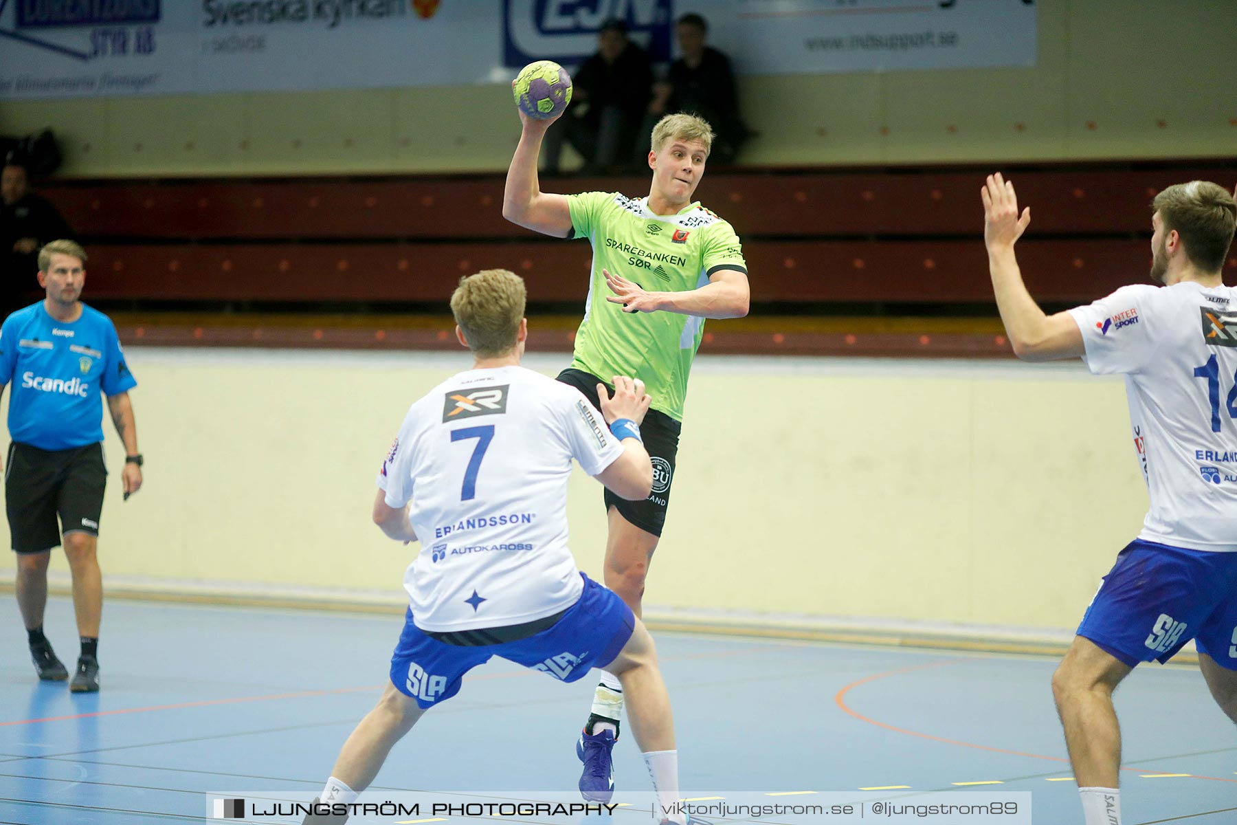 Nordic Choice Hotel Cup IFK Skövde HK-ØIF Arendal 35-28,herr,Skövde Idrottshall,Skövde,Sverige,Handboll,,2019,214255