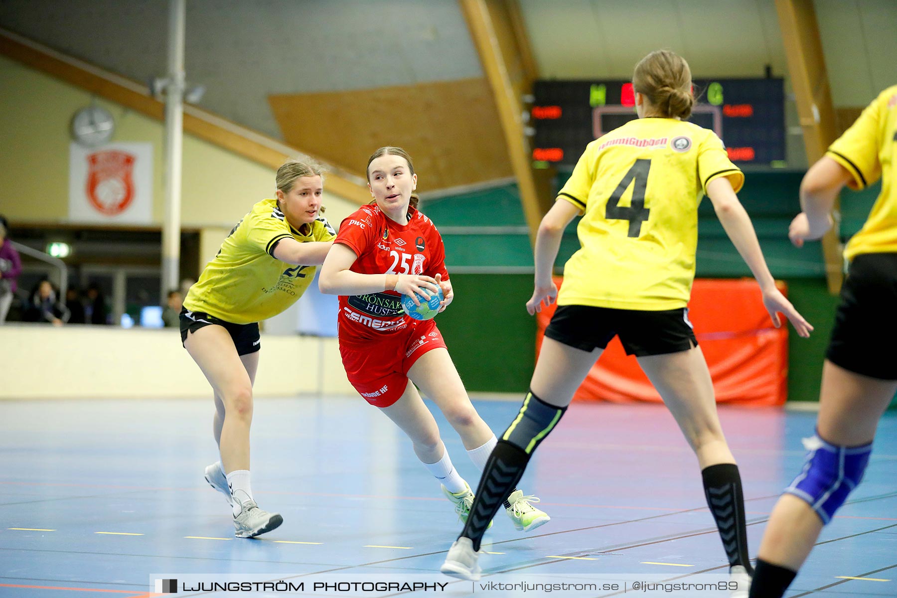 Skövde HF F14-Kärra HF 1 F14 16-26,dam,Skövde Idrottshall,Skövde,Sverige,Handboll,,2019,214495