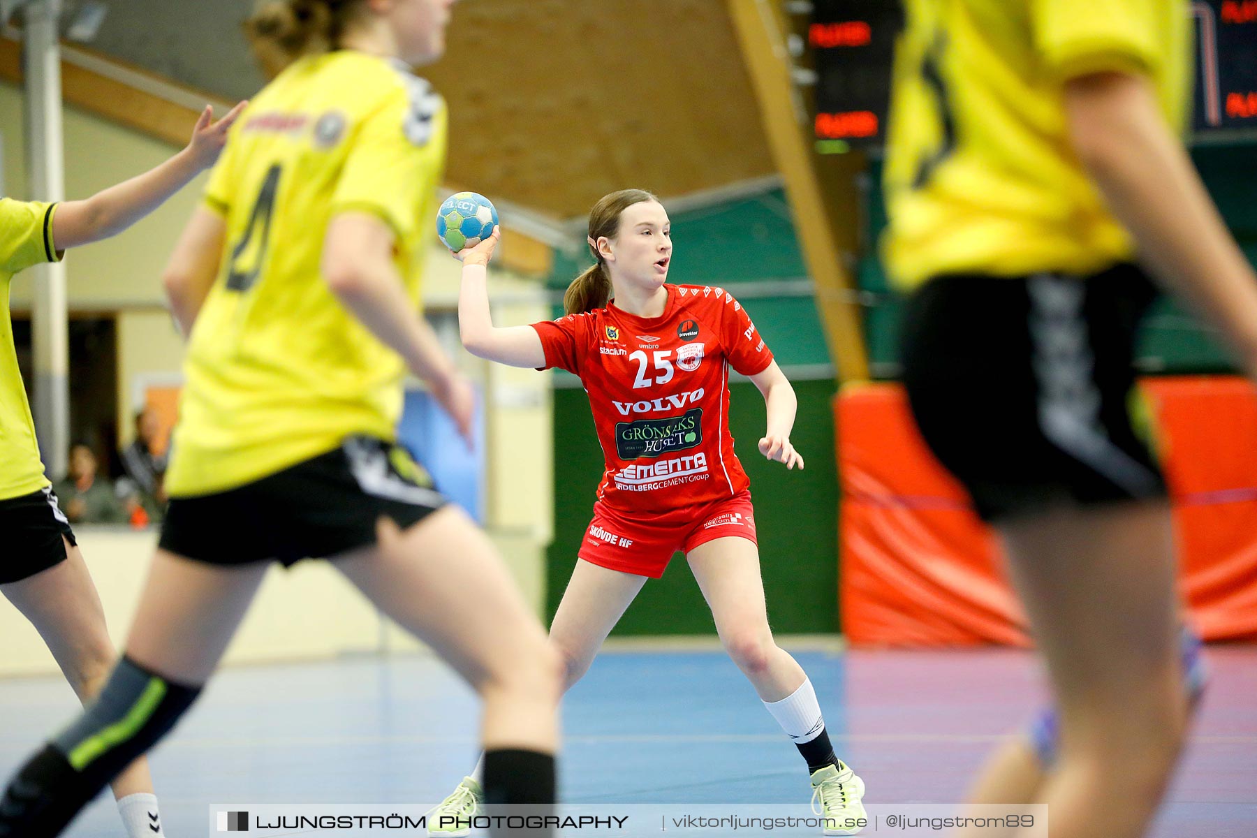 Skövde HF F14-Kärra HF 1 F14 16-26,dam,Skövde Idrottshall,Skövde,Sverige,Handboll,,2019,214524