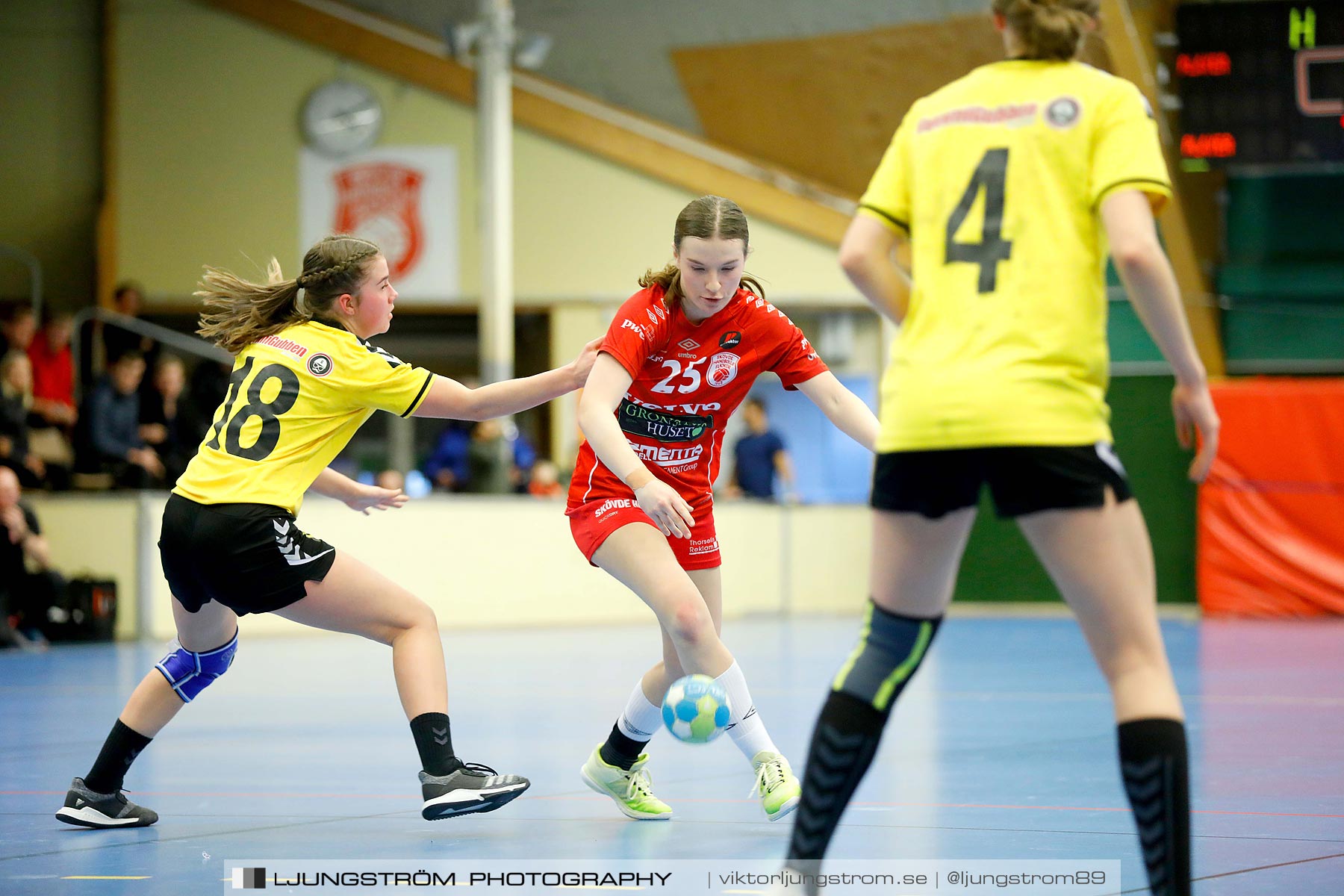 Skövde HF F14-Kärra HF 1 F14 16-26,dam,Skövde Idrottshall,Skövde,Sverige,Handboll,,2019,214536