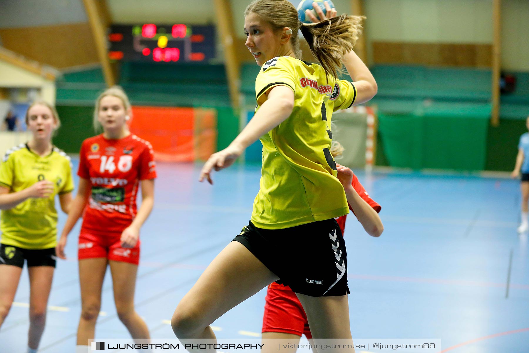 Skövde HF F14-Kärra HF 1 F14 16-26,dam,Skövde Idrottshall,Skövde,Sverige,Handboll,,2019,214570