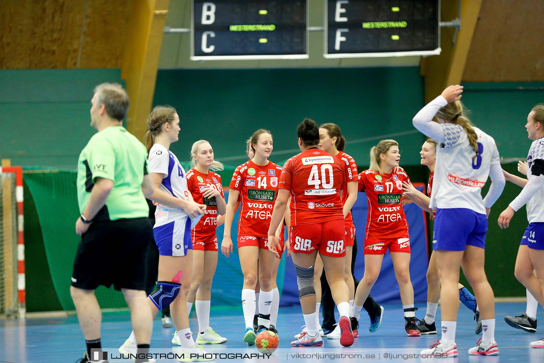 HF Somby/Skövde-IK Baltichov 30-18,dam,Skövde Idrottshall,Skövde,Sverige,Handboll,,2019,215086