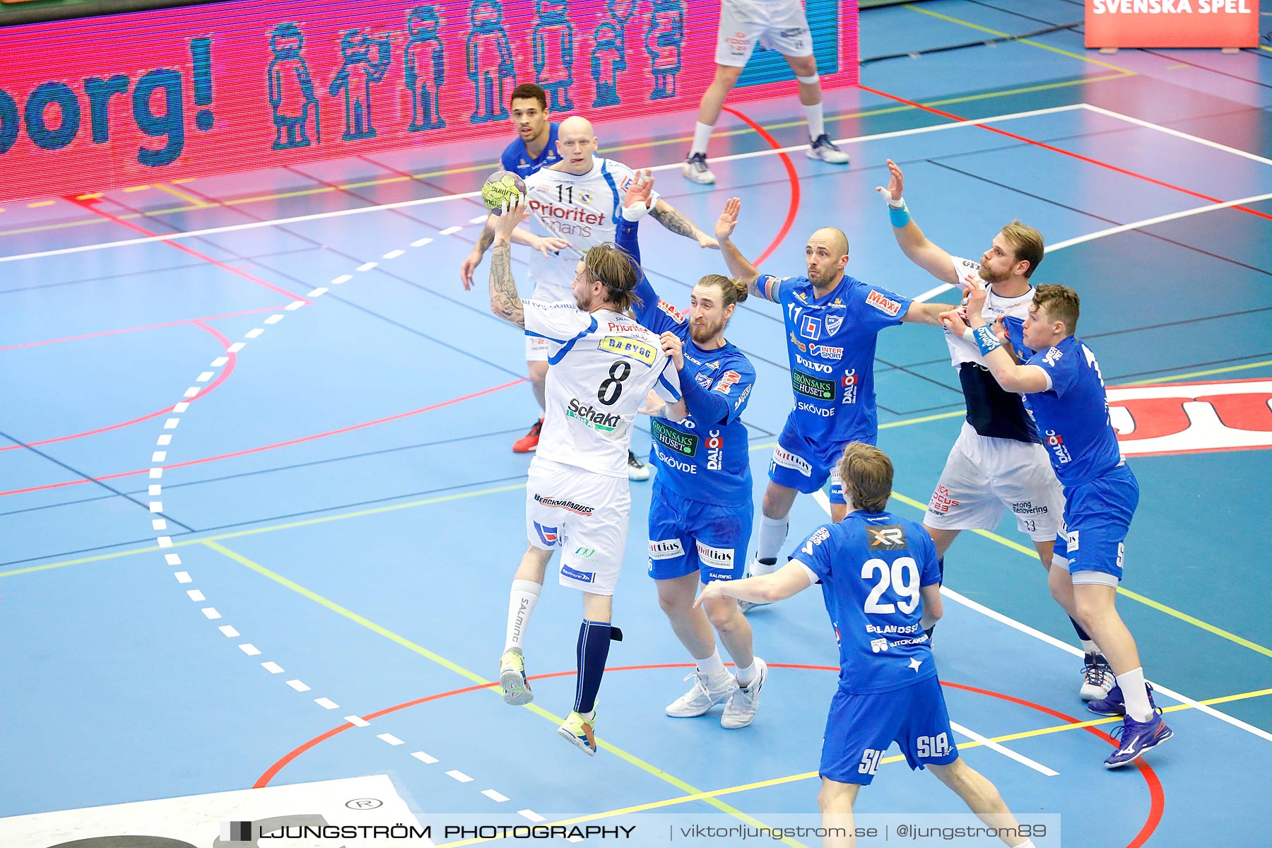 IFK Skövde HK-Redbergslids IK 34-27,herr,Arena Skövde,Skövde,Sverige,Handboll,,2019,215199