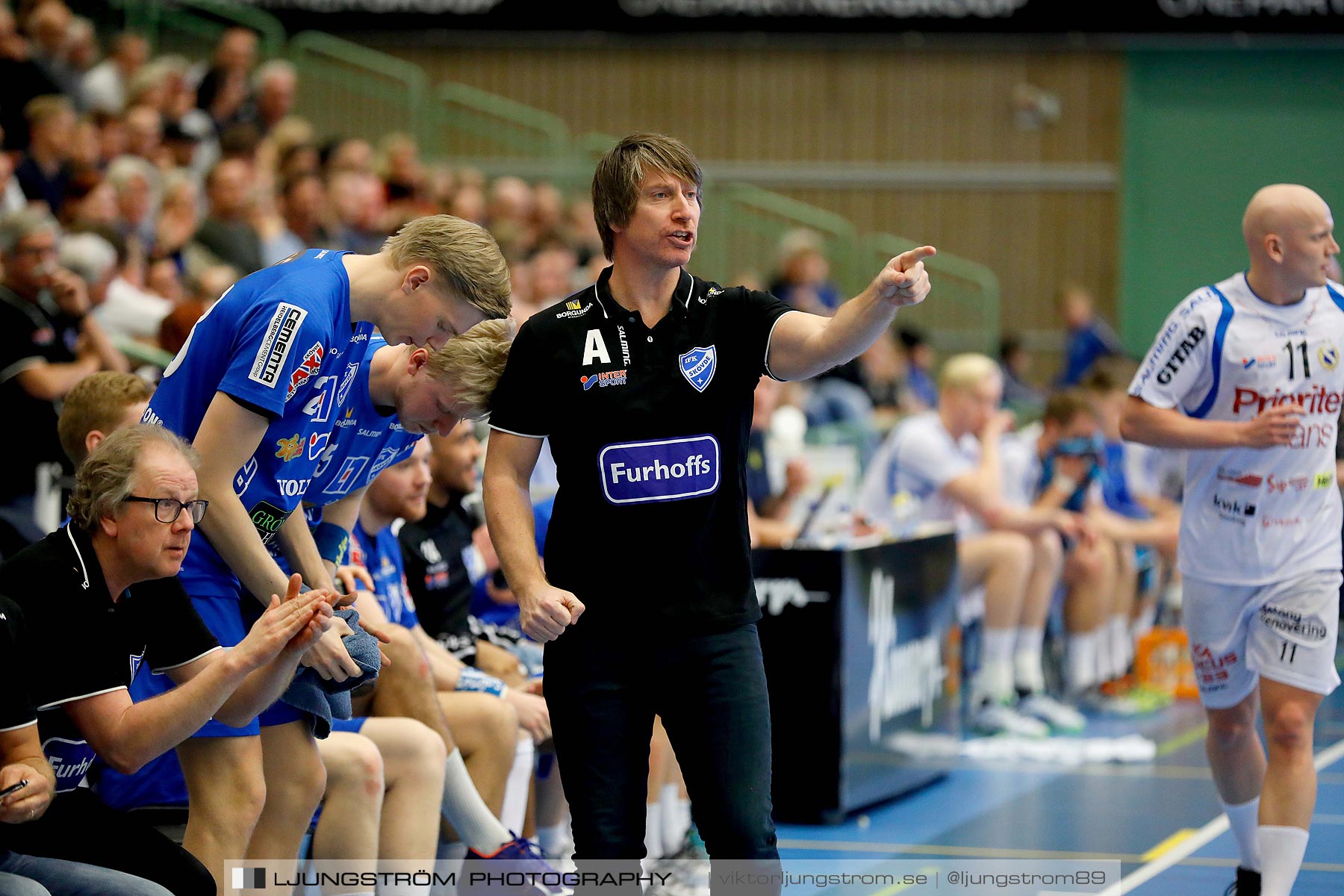 IFK Skövde HK-Redbergslids IK 34-27,herr,Arena Skövde,Skövde,Sverige,Handboll,,2019,215239