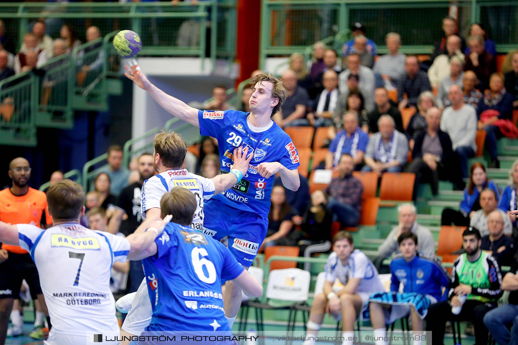 IFK Skövde HK-Redbergslids IK 34-27,herr,Arena Skövde,Skövde,Sverige,Handboll,,2019,215262