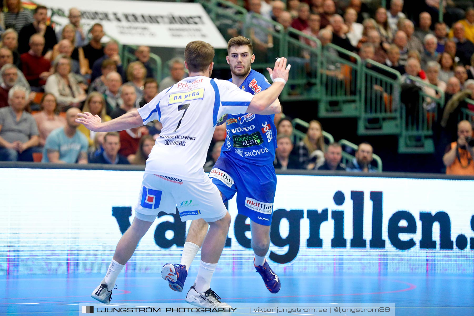 IFK Skövde HK-Redbergslids IK 34-27,herr,Arena Skövde,Skövde,Sverige,Handboll,,2019,215512