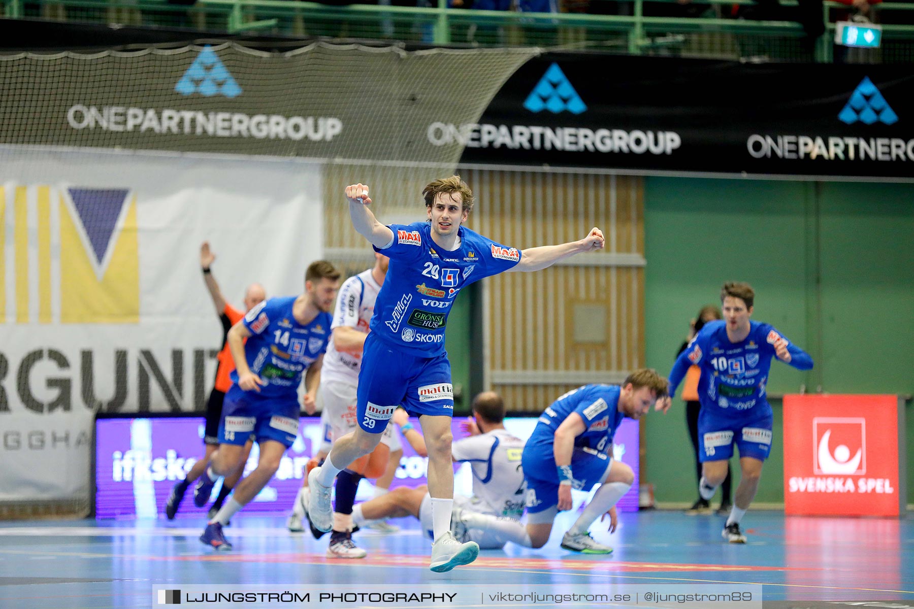 IFK Skövde HK-Redbergslids IK 34-27,herr,Arena Skövde,Skövde,Sverige,Handboll,,2019,215516