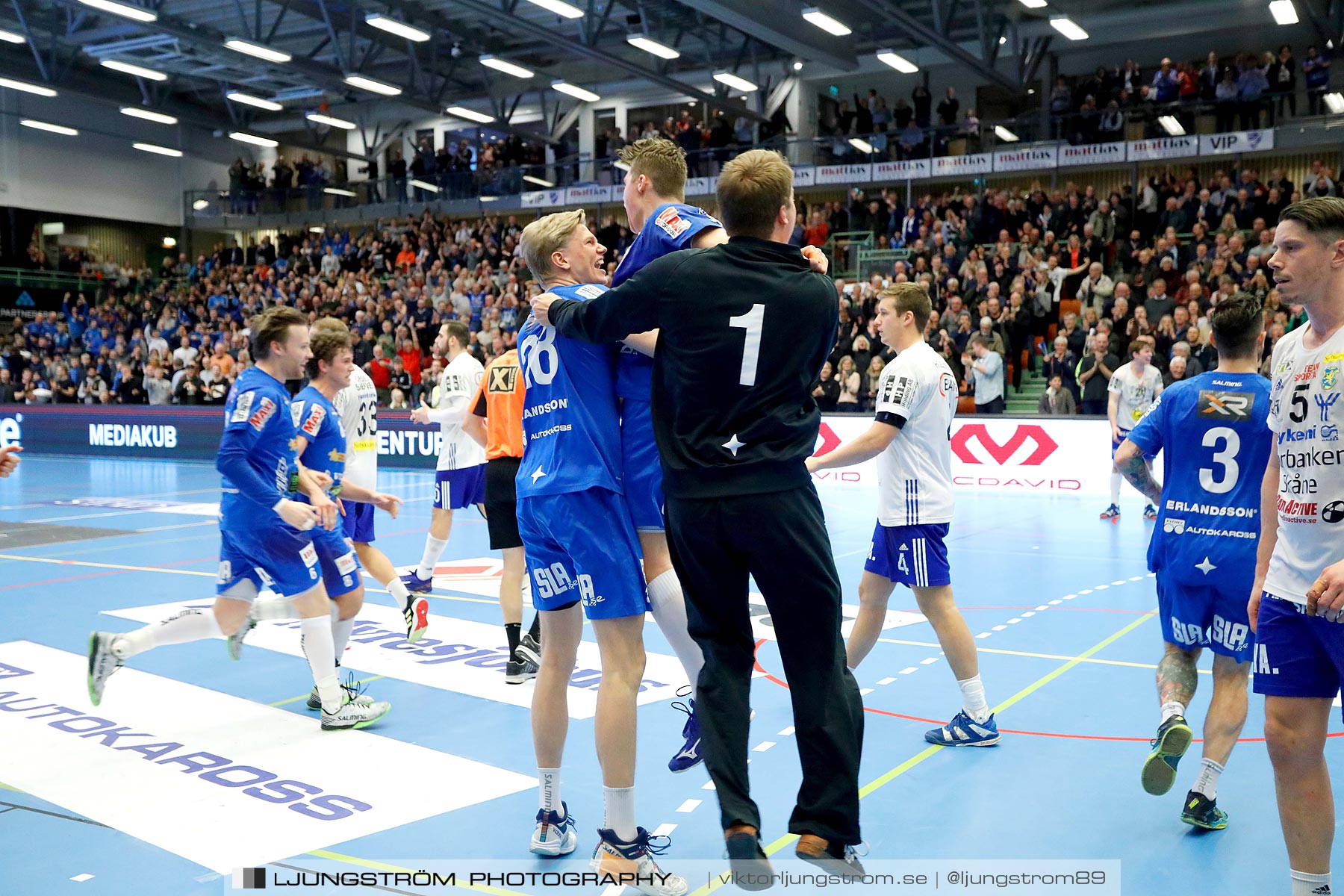 IFK Skövde HK-Ystads IF HF 30-29,herr,Arena Skövde,Skövde,Sverige,Handboll,,2019,215670