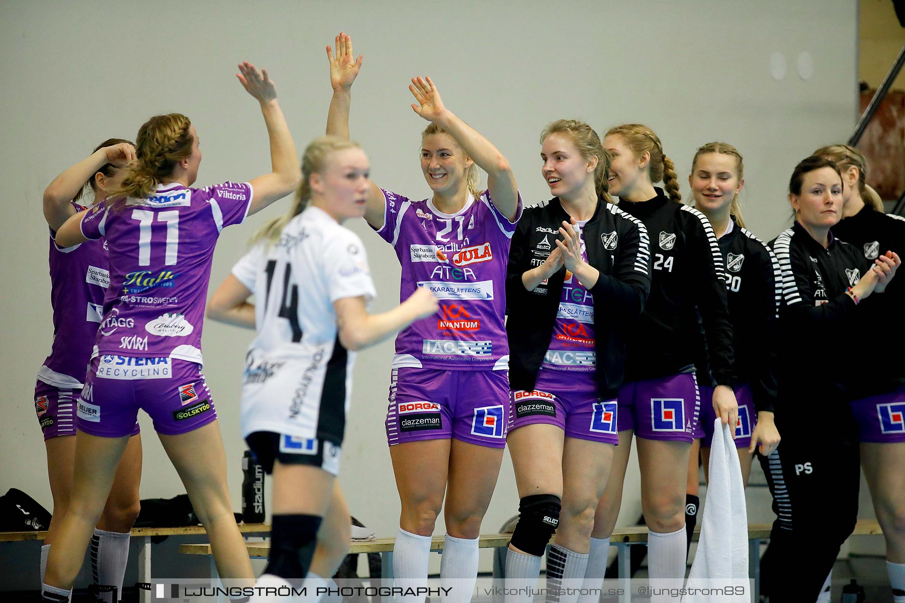 Skara HF-VästeråsIrsta HF 32-20,dam,Skara Idrottshall,Skara,Sverige,Handboll,,2019,215846