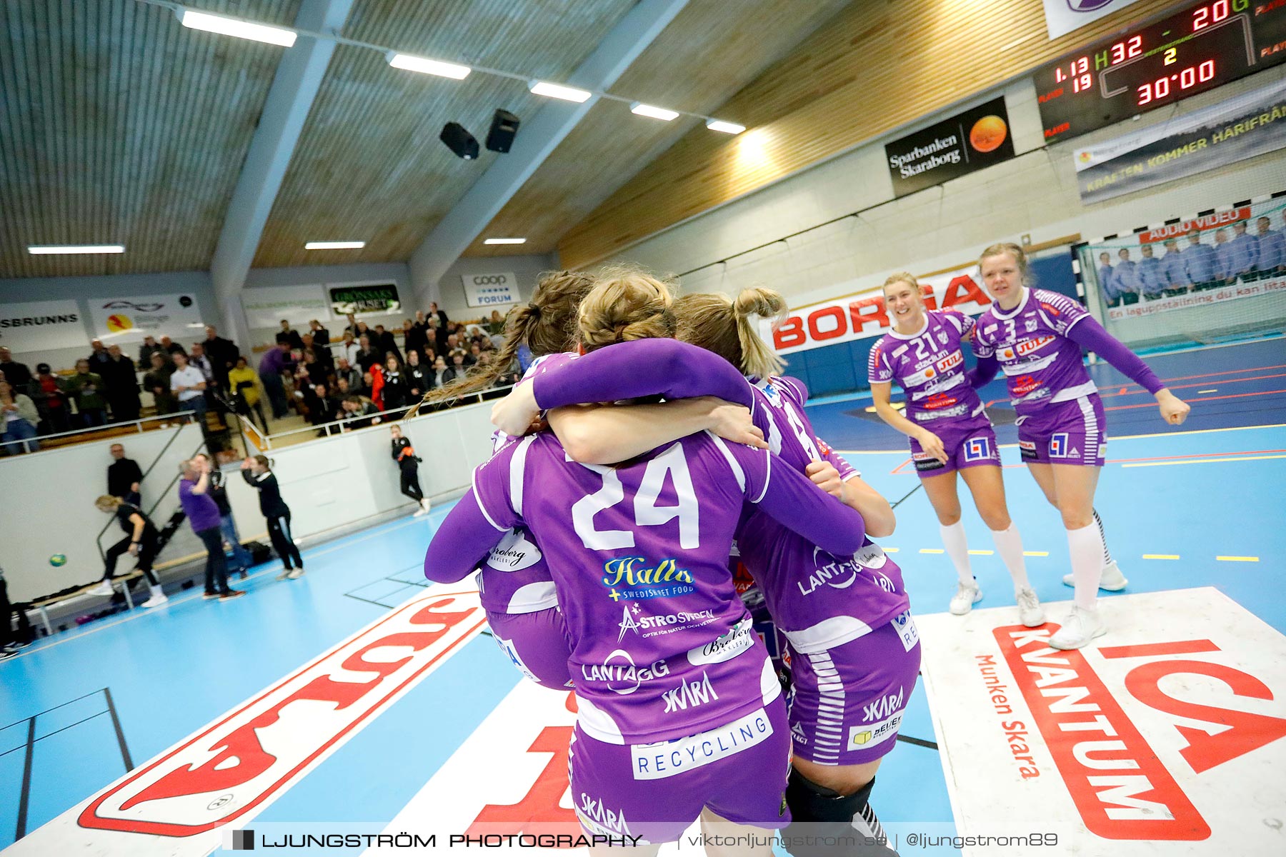 Skara HF-VästeråsIrsta HF 32-20,dam,Skara Idrottshall,Skara,Sverige,Handboll,,2019,215937