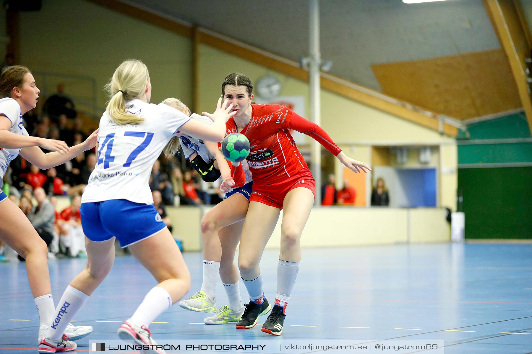 USM F16 Steg 4 Skövde HF 1-HK Aranäs Vit 15-20,dam,Skövde Idrottshall,Skövde,Sverige,Ungdoms-SM,Handboll,2019,215964