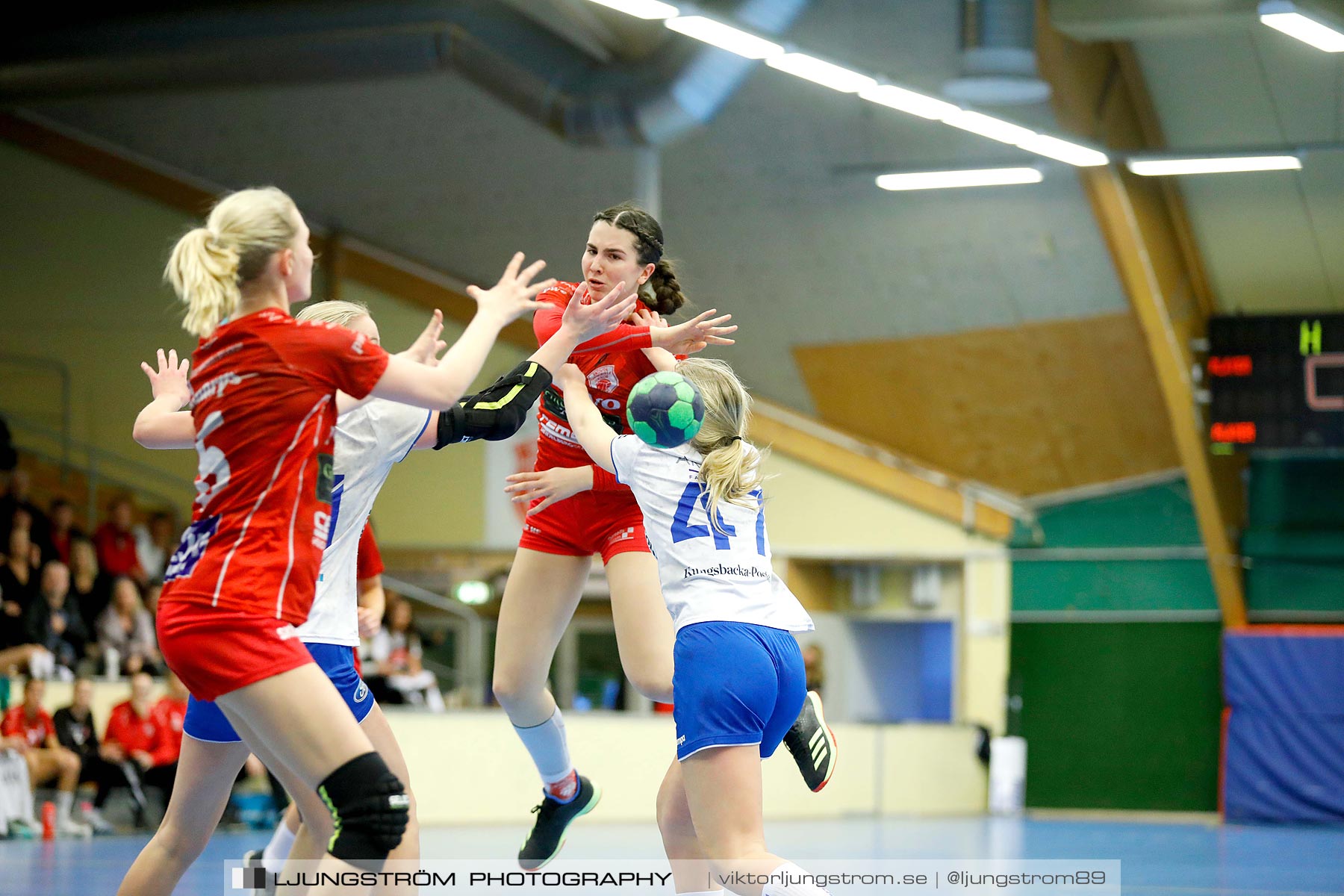 USM F16 Steg 4 Skövde HF 1-HK Aranäs Vit 15-20,dam,Skövde Idrottshall,Skövde,Sverige,Ungdoms-SM,Handboll,2019,215966