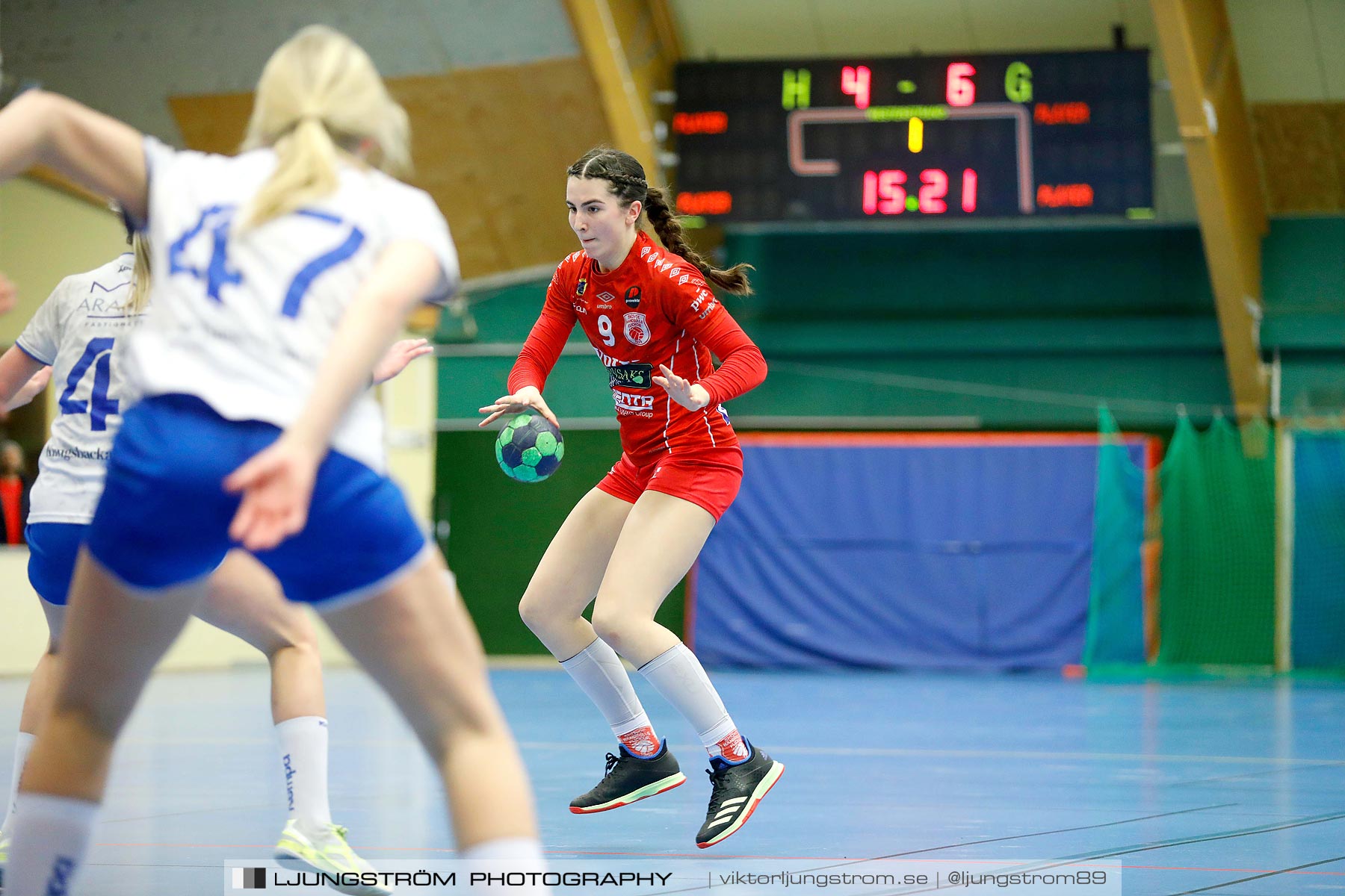 USM F16 Steg 4 Skövde HF 1-HK Aranäs Vit 15-20,dam,Skövde Idrottshall,Skövde,Sverige,Ungdoms-SM,Handboll,2019,215969