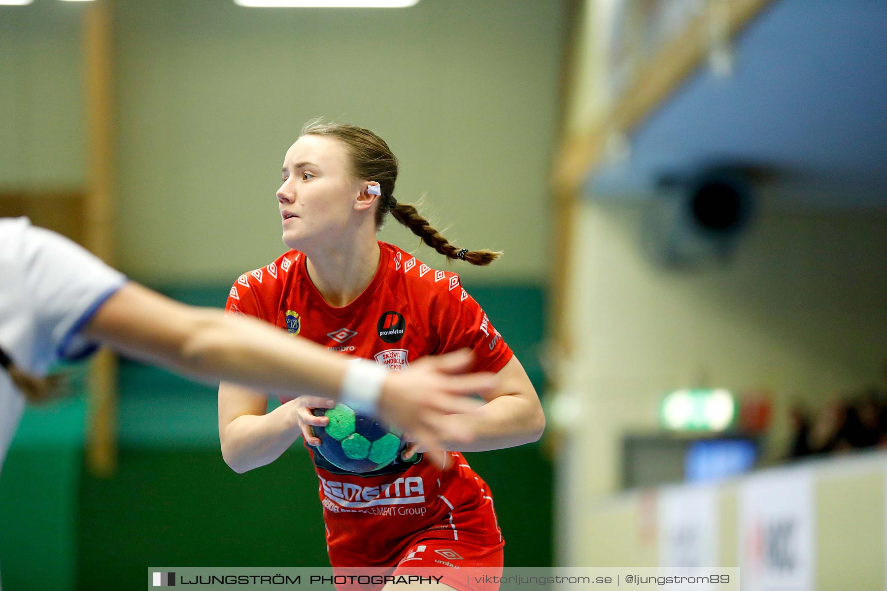 USM F16 Steg 4 Skövde HF 1-HK Aranäs Vit 15-20,dam,Skövde Idrottshall,Skövde,Sverige,Ungdoms-SM,Handboll,2019,215970