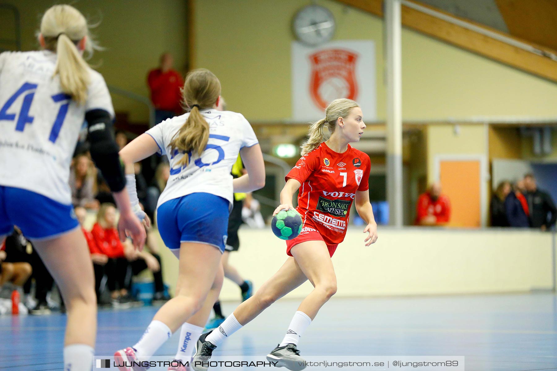 USM F16 Steg 4 Skövde HF 1-HK Aranäs Vit 15-20,dam,Skövde Idrottshall,Skövde,Sverige,Ungdoms-SM,Handboll,2019,215978