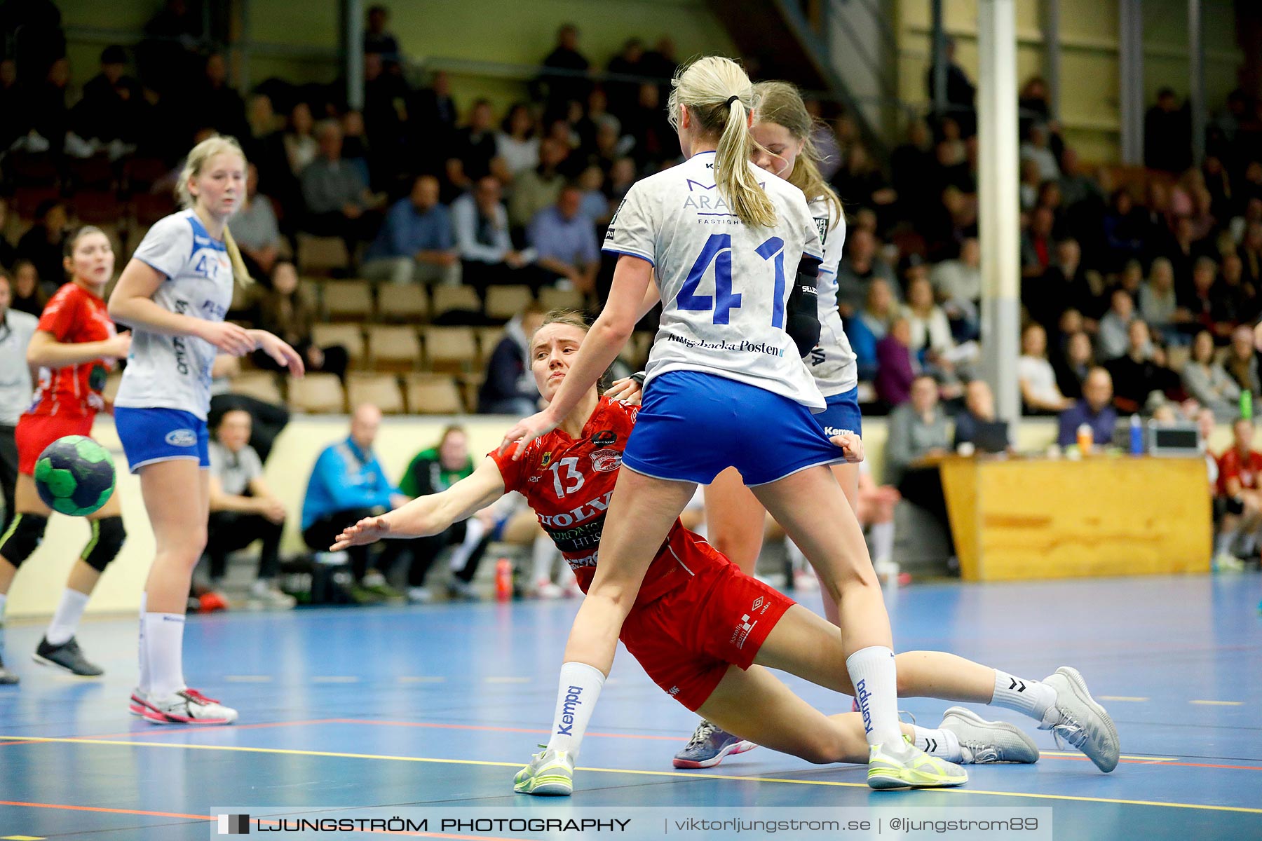 USM F16 Steg 4 Skövde HF 1-HK Aranäs Vit 15-20,dam,Skövde Idrottshall,Skövde,Sverige,Ungdoms-SM,Handboll,2019,215986