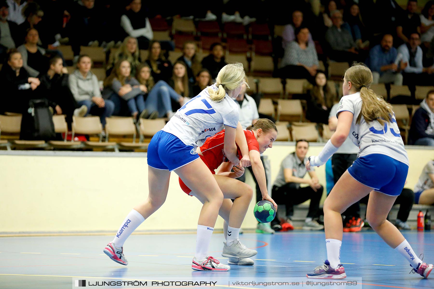 USM F16 Steg 4 Skövde HF 1-HK Aranäs Vit 15-20,dam,Skövde Idrottshall,Skövde,Sverige,Ungdoms-SM,Handboll,2019,215990