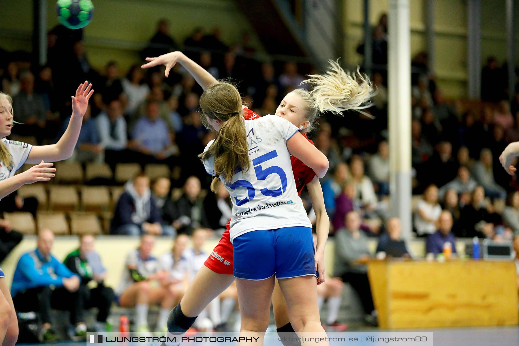 USM F16 Steg 4 Skövde HF 1-HK Aranäs Vit 15-20,dam,Skövde Idrottshall,Skövde,Sverige,Ungdoms-SM,Handboll,2019,215995