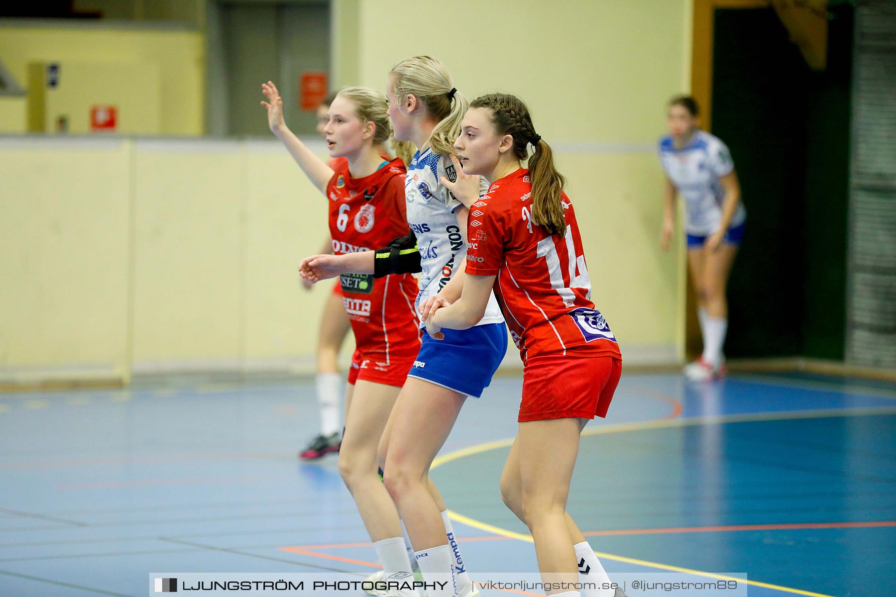 USM F16 Steg 4 Skövde HF 1-HK Aranäs Vit 15-20,dam,Skövde Idrottshall,Skövde,Sverige,Ungdoms-SM,Handboll,2019,216005