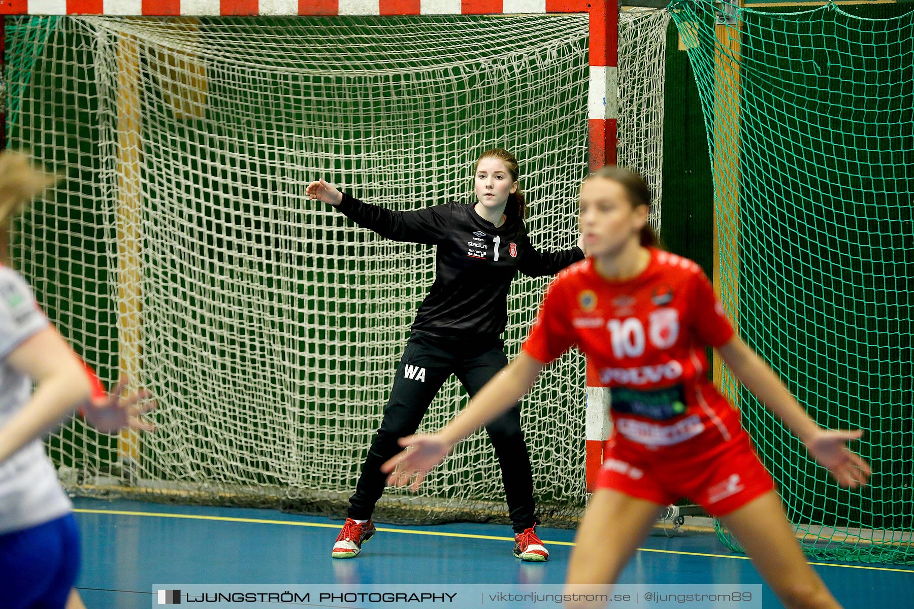 USM F16 Steg 4 Skövde HF 1-HK Aranäs Vit 15-20,dam,Skövde Idrottshall,Skövde,Sverige,Ungdoms-SM,Handboll,2019,216007