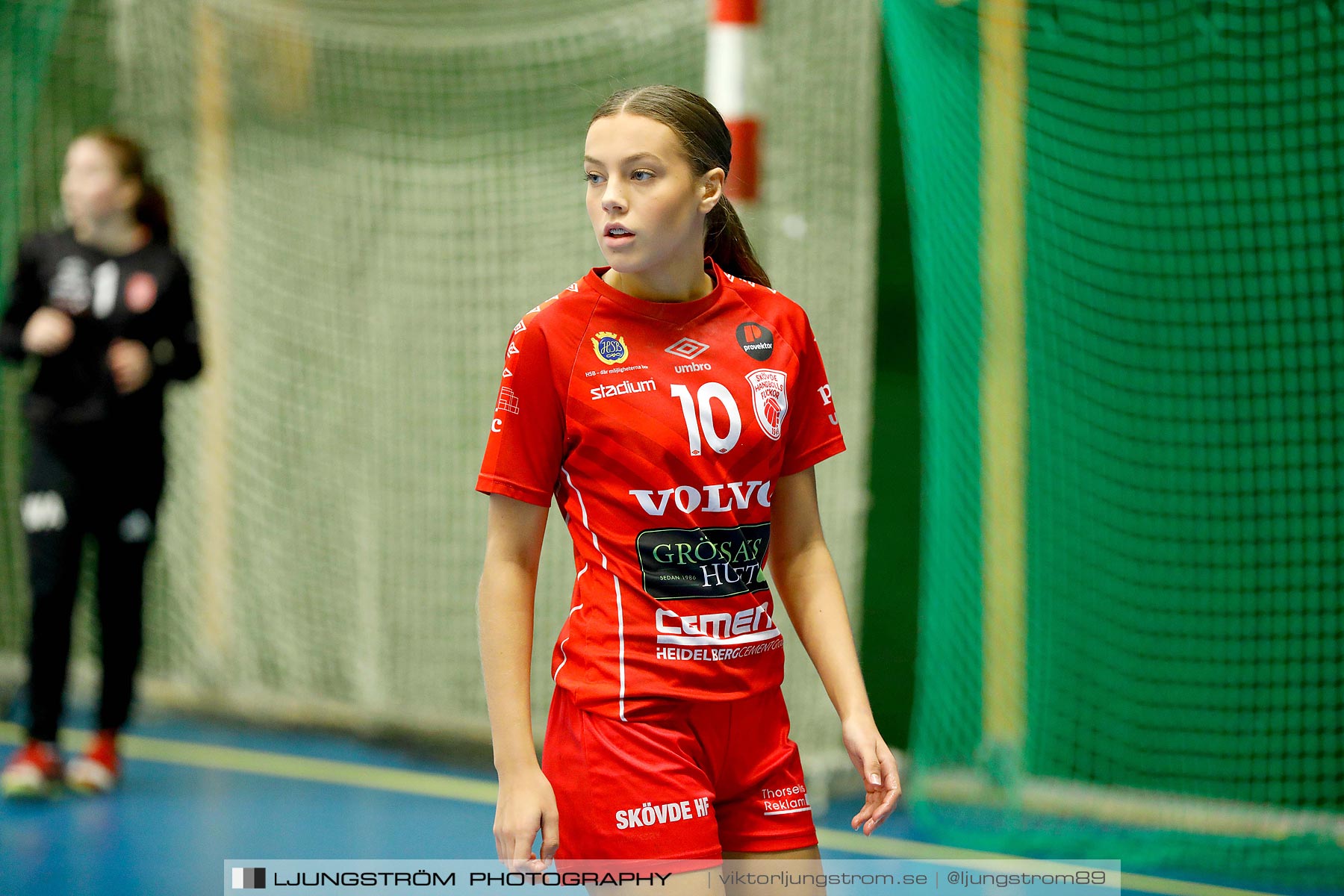 USM F16 Steg 4 Skövde HF 1-HK Aranäs Vit 15-20,dam,Skövde Idrottshall,Skövde,Sverige,Ungdoms-SM,Handboll,2019,216013