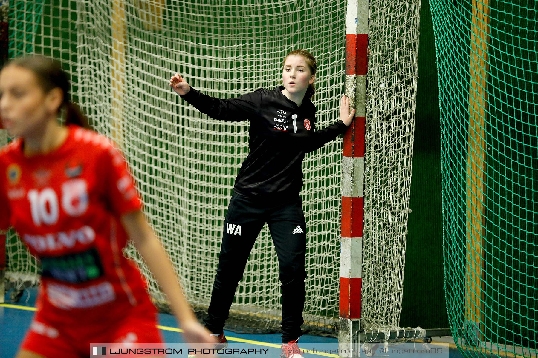 USM F16 Steg 4 Skövde HF 1-HK Aranäs Vit 15-20,dam,Skövde Idrottshall,Skövde,Sverige,Ungdoms-SM,Handboll,2019,216016