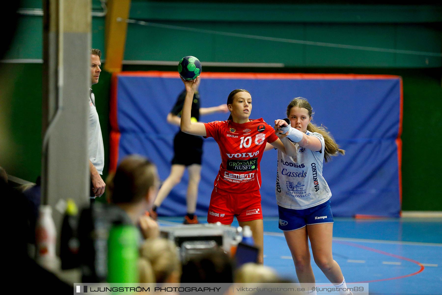 USM F16 Steg 4 Skövde HF 1-HK Aranäs Vit 15-20,dam,Skövde Idrottshall,Skövde,Sverige,Ungdoms-SM,Handboll,2019,216019