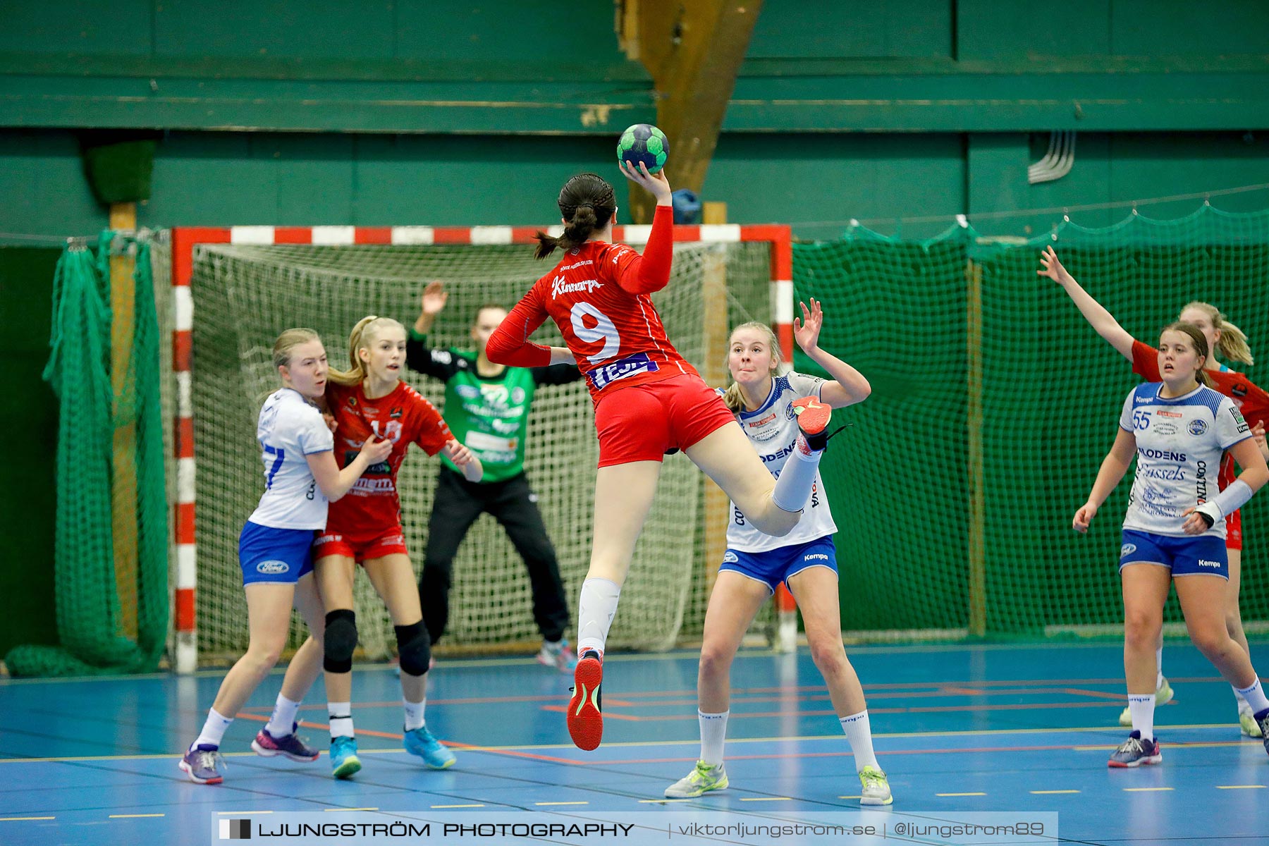 USM F16 Steg 4 Skövde HF 1-HK Aranäs Vit 15-20,dam,Skövde Idrottshall,Skövde,Sverige,Ungdoms-SM,Handboll,2019,216020