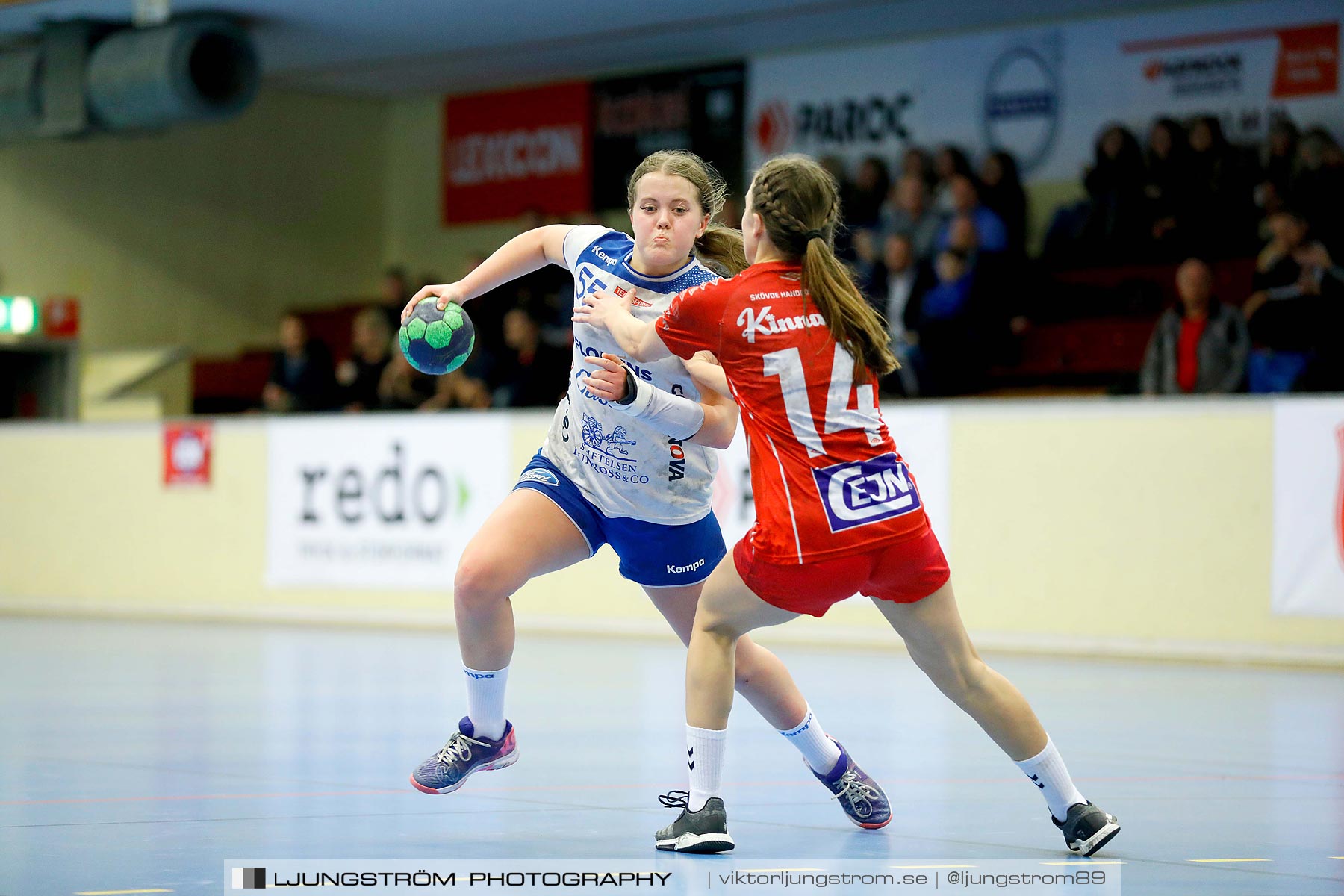 USM F16 Steg 4 Skövde HF 1-HK Aranäs Vit 15-20,dam,Skövde Idrottshall,Skövde,Sverige,Ungdoms-SM,Handboll,2019,216029