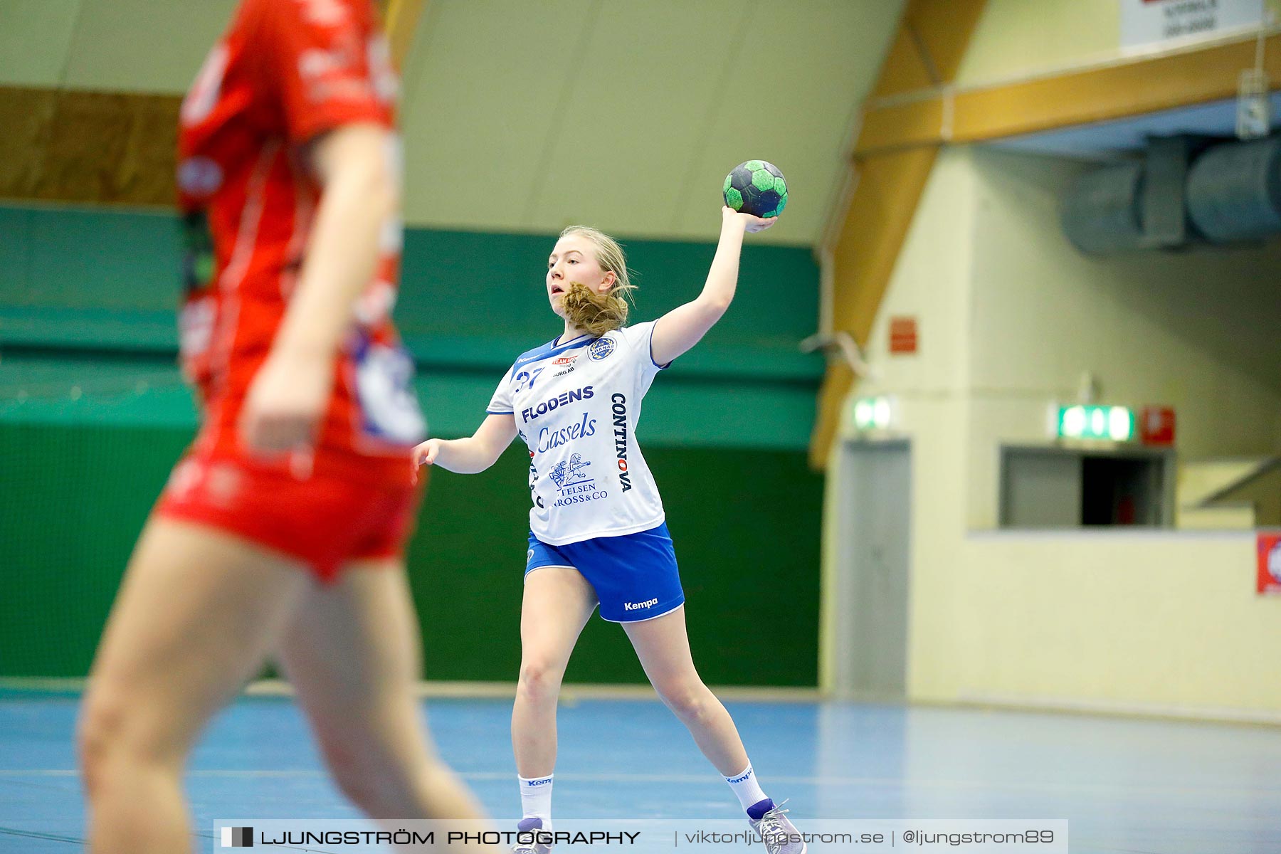 USM F16 Steg 4 Skövde HF 1-HK Aranäs Vit 15-20,dam,Skövde Idrottshall,Skövde,Sverige,Ungdoms-SM,Handboll,2019,216038