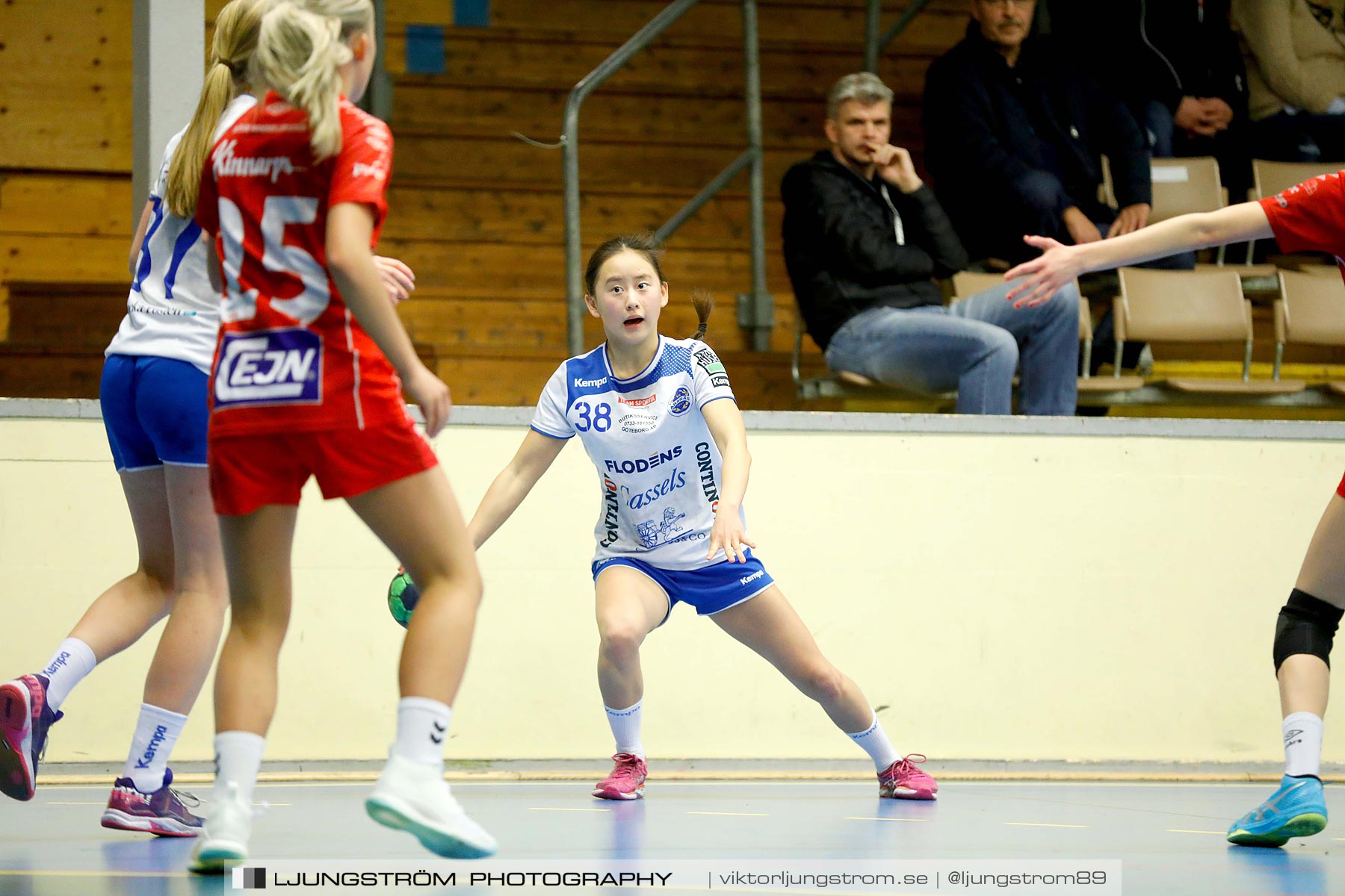 USM F16 Steg 4 Skövde HF 1-HK Aranäs Vit 15-20,dam,Skövde Idrottshall,Skövde,Sverige,Ungdoms-SM,Handboll,2019,216045