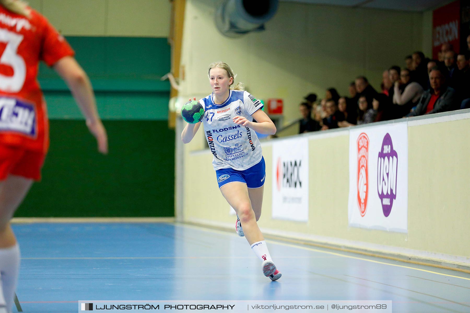 USM F16 Steg 4 Skövde HF 1-HK Aranäs Vit 15-20,dam,Skövde Idrottshall,Skövde,Sverige,Ungdoms-SM,Handboll,2019,216054