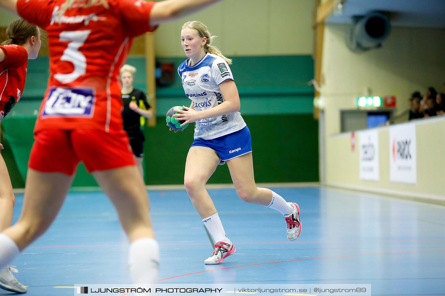 USM F16 Steg 4 Skövde HF 1-HK Aranäs Vit 15-20,dam,Skövde Idrottshall,Skövde,Sverige,Ungdoms-SM,Handboll,2019,216055