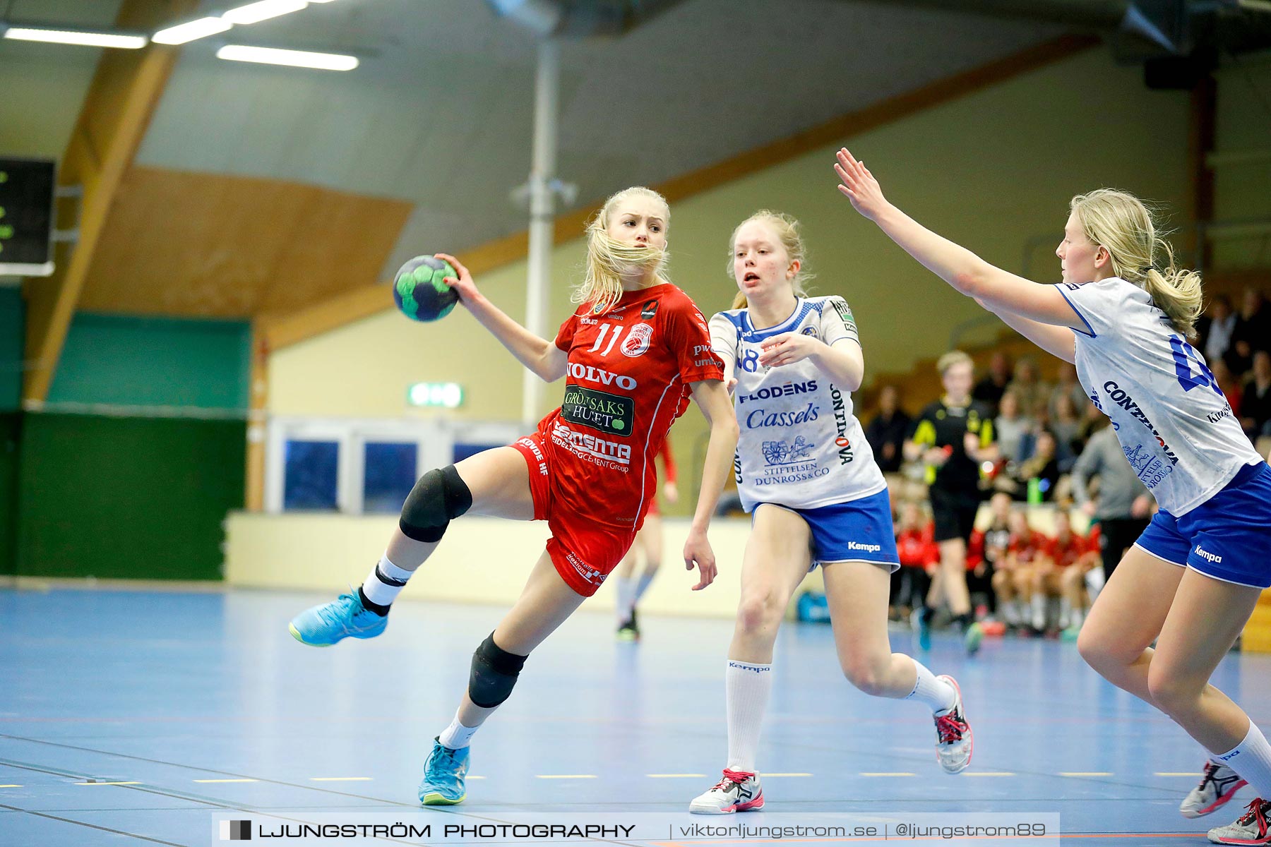 USM F16 Steg 4 Skövde HF 1-HK Aranäs Vit 15-20,dam,Skövde Idrottshall,Skövde,Sverige,Ungdoms-SM,Handboll,2019,216062