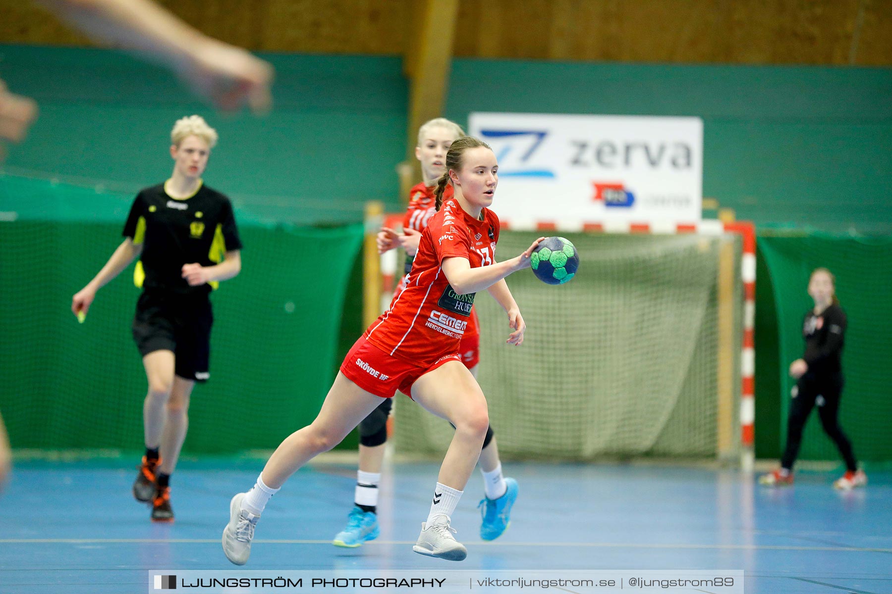 USM F16 Steg 4 Skövde HF 1-HK Aranäs Vit 15-20,dam,Skövde Idrottshall,Skövde,Sverige,Ungdoms-SM,Handboll,2019,216064