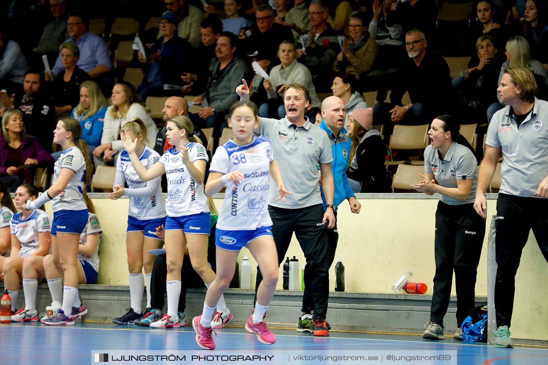 USM F16 Steg 4 Skövde HF 1-HK Aranäs Vit 15-20,dam,Skövde Idrottshall,Skövde,Sverige,Ungdoms-SM,Handboll,2019,216072