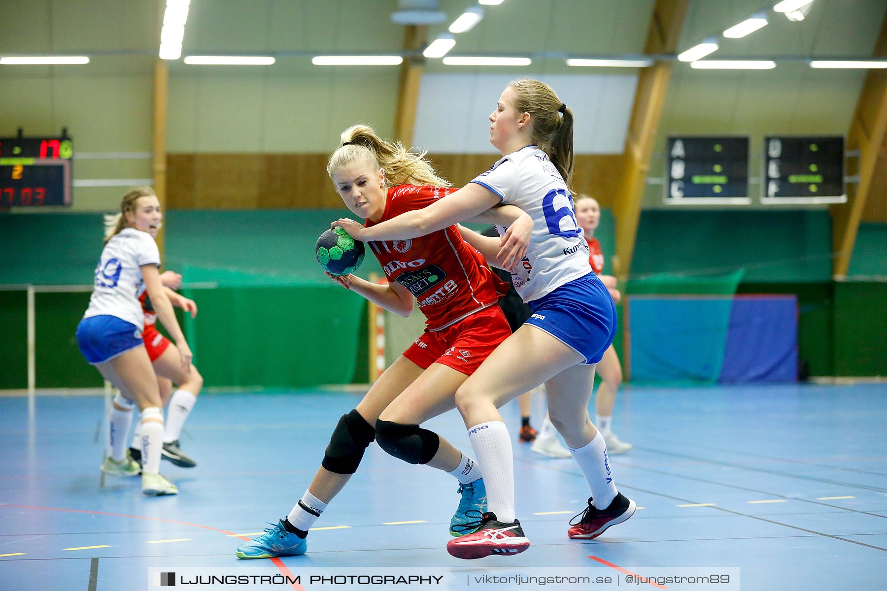 USM F16 Steg 4 Skövde HF 1-HK Aranäs Vit 15-20,dam,Skövde Idrottshall,Skövde,Sverige,Ungdoms-SM,Handboll,2019,216081