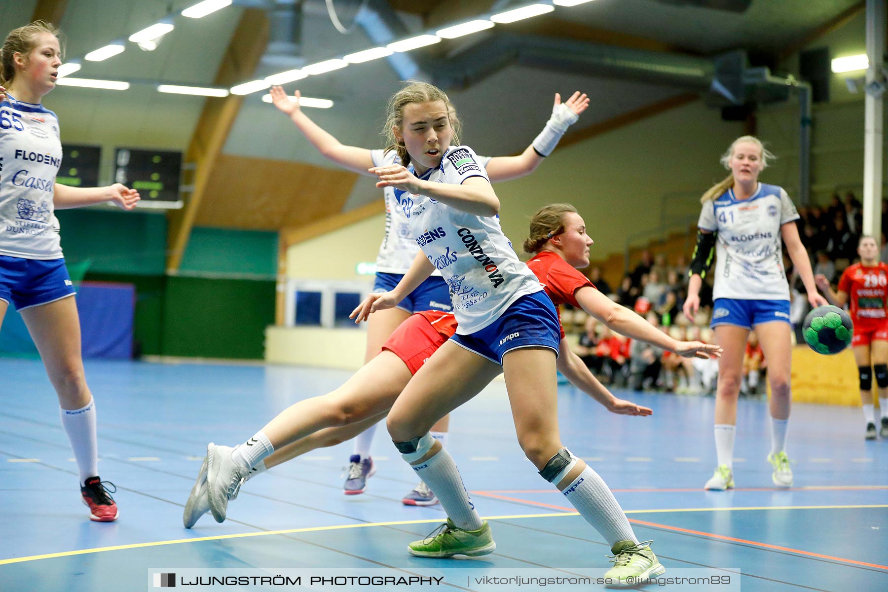 USM F16 Steg 4 Skövde HF 1-HK Aranäs Vit 15-20,dam,Skövde Idrottshall,Skövde,Sverige,Ungdoms-SM,Handboll,2019,216087