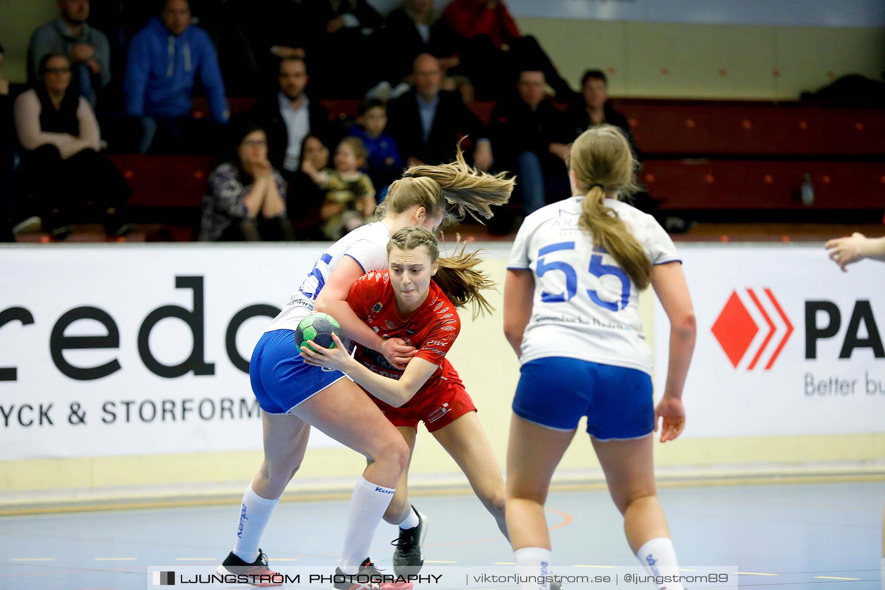 USM F16 Steg 4 Skövde HF 1-HK Aranäs Vit 15-20,dam,Skövde Idrottshall,Skövde,Sverige,Ungdoms-SM,Handboll,2019,216088