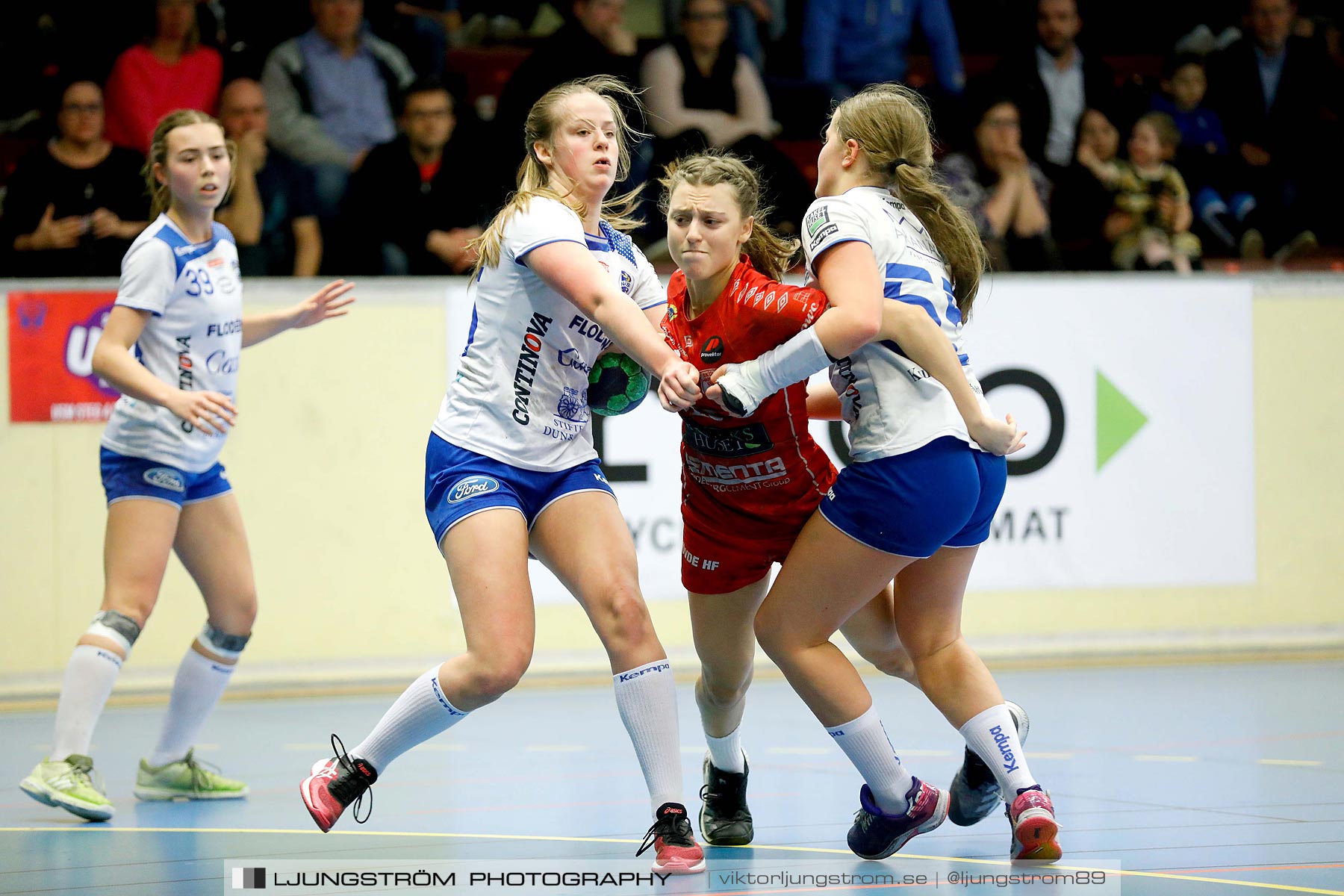 USM F16 Steg 4 Skövde HF 1-HK Aranäs Vit 15-20,dam,Skövde Idrottshall,Skövde,Sverige,Ungdoms-SM,Handboll,2019,216089