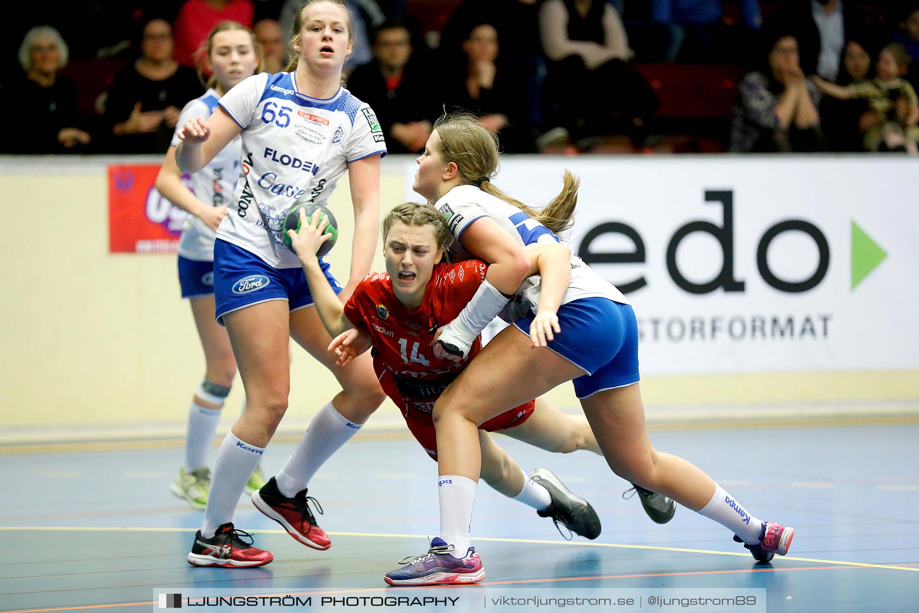 USM F16 Steg 4 Skövde HF 1-HK Aranäs Vit 15-20,dam,Skövde Idrottshall,Skövde,Sverige,Ungdoms-SM,Handboll,2019,216090