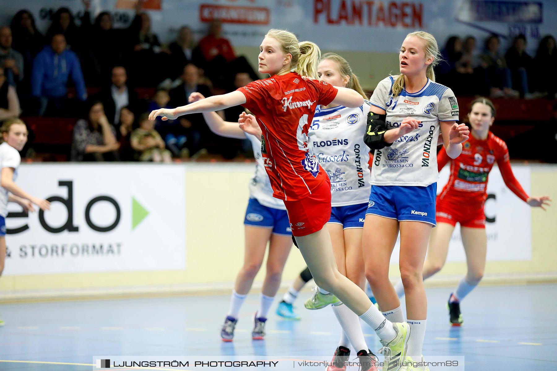 USM F16 Steg 4 Skövde HF 1-HK Aranäs Vit 15-20,dam,Skövde Idrottshall,Skövde,Sverige,Ungdoms-SM,Handboll,2019,216093