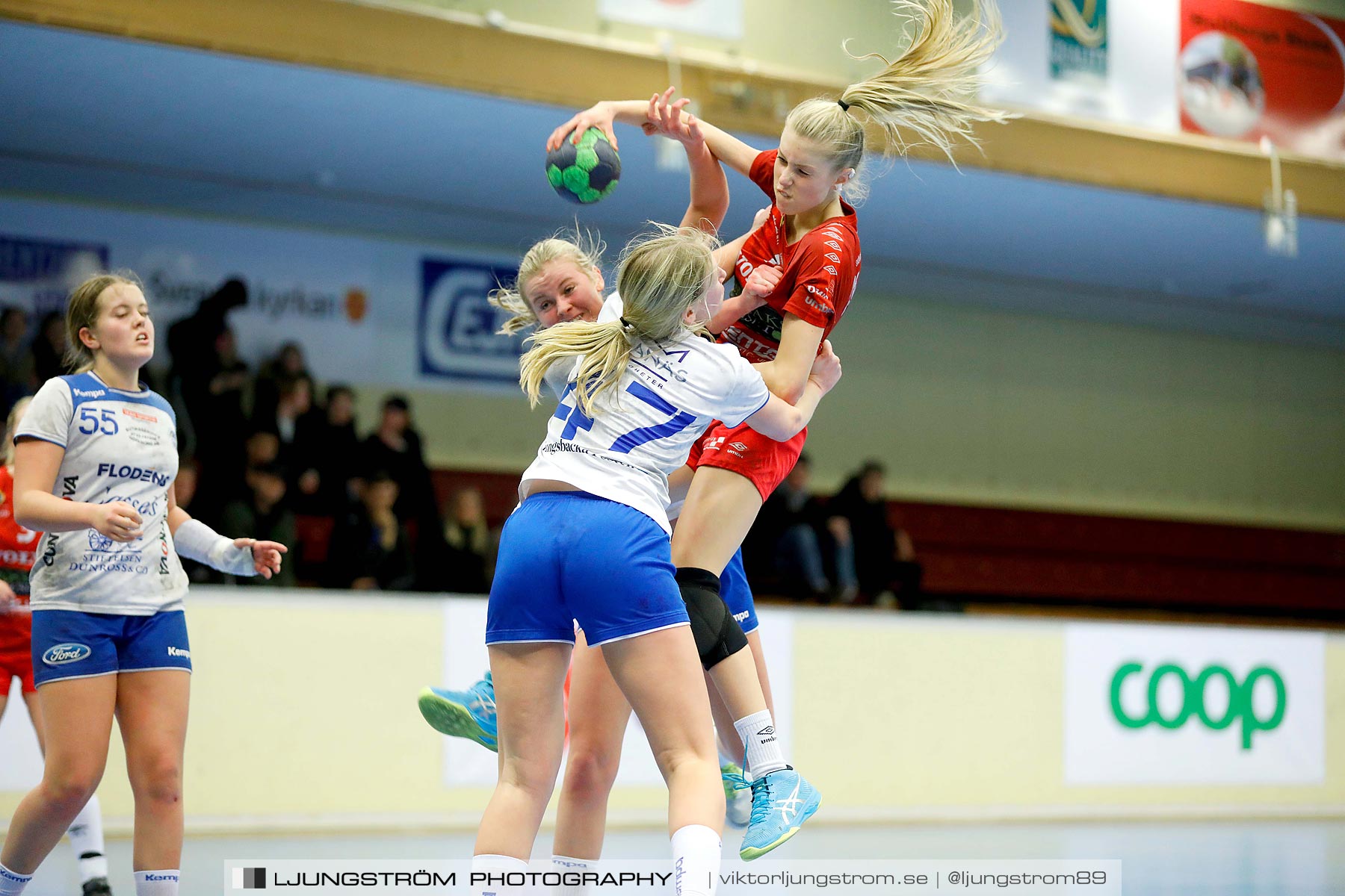 USM F16 Steg 4 Skövde HF 1-HK Aranäs Vit 15-20,dam,Skövde Idrottshall,Skövde,Sverige,Ungdoms-SM,Handboll,2019,216103