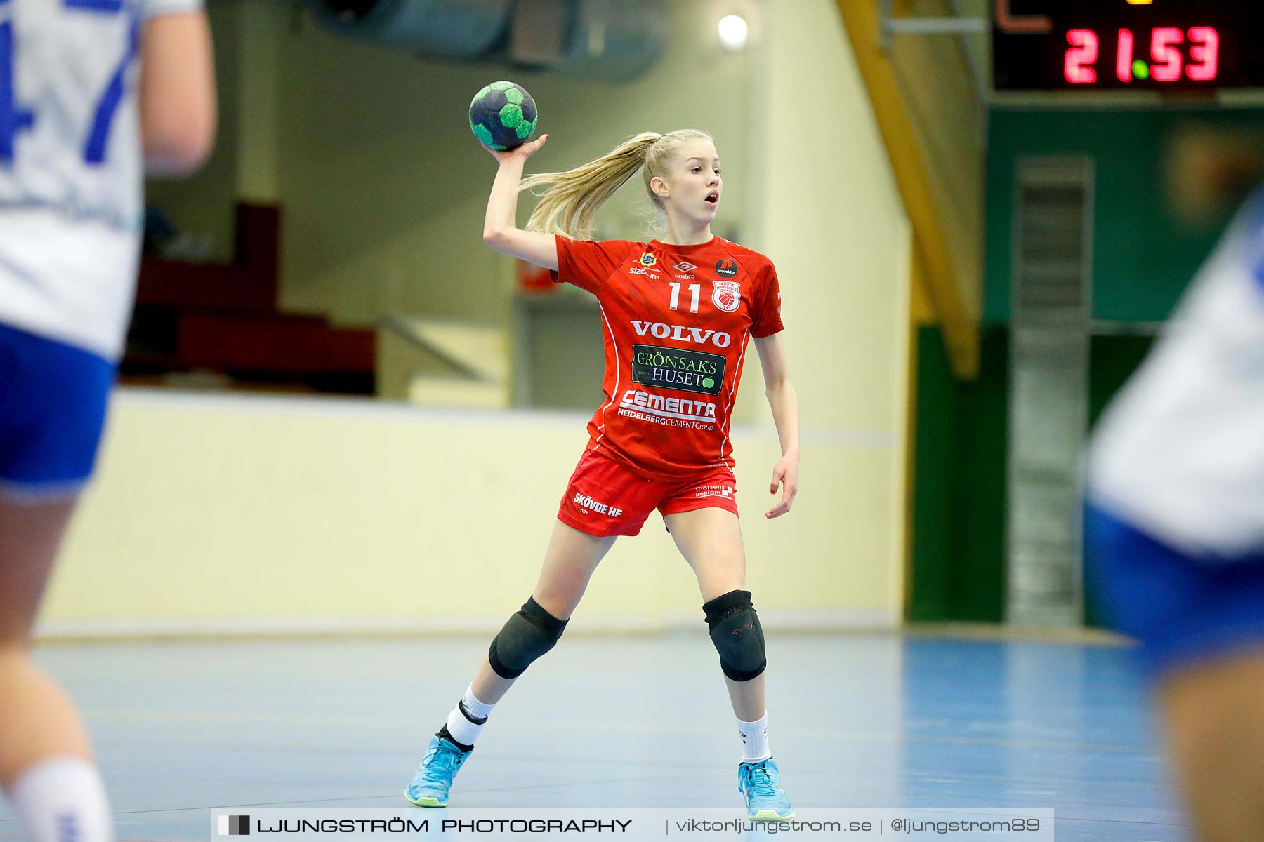 USM F16 Steg 4 Skövde HF 1-HK Aranäs Vit 15-20,dam,Skövde Idrottshall,Skövde,Sverige,Ungdoms-SM,Handboll,2019,216106