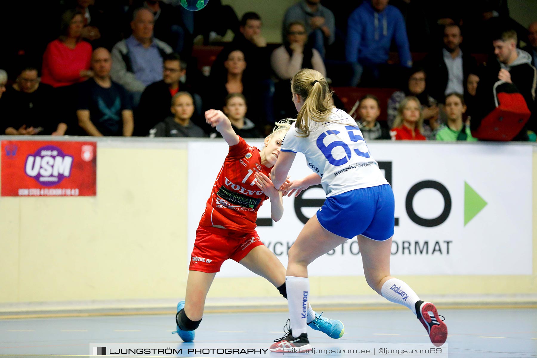 USM F16 Steg 4 Skövde HF 1-HK Aranäs Vit 15-20,dam,Skövde Idrottshall,Skövde,Sverige,Ungdoms-SM,Handboll,2019,216107