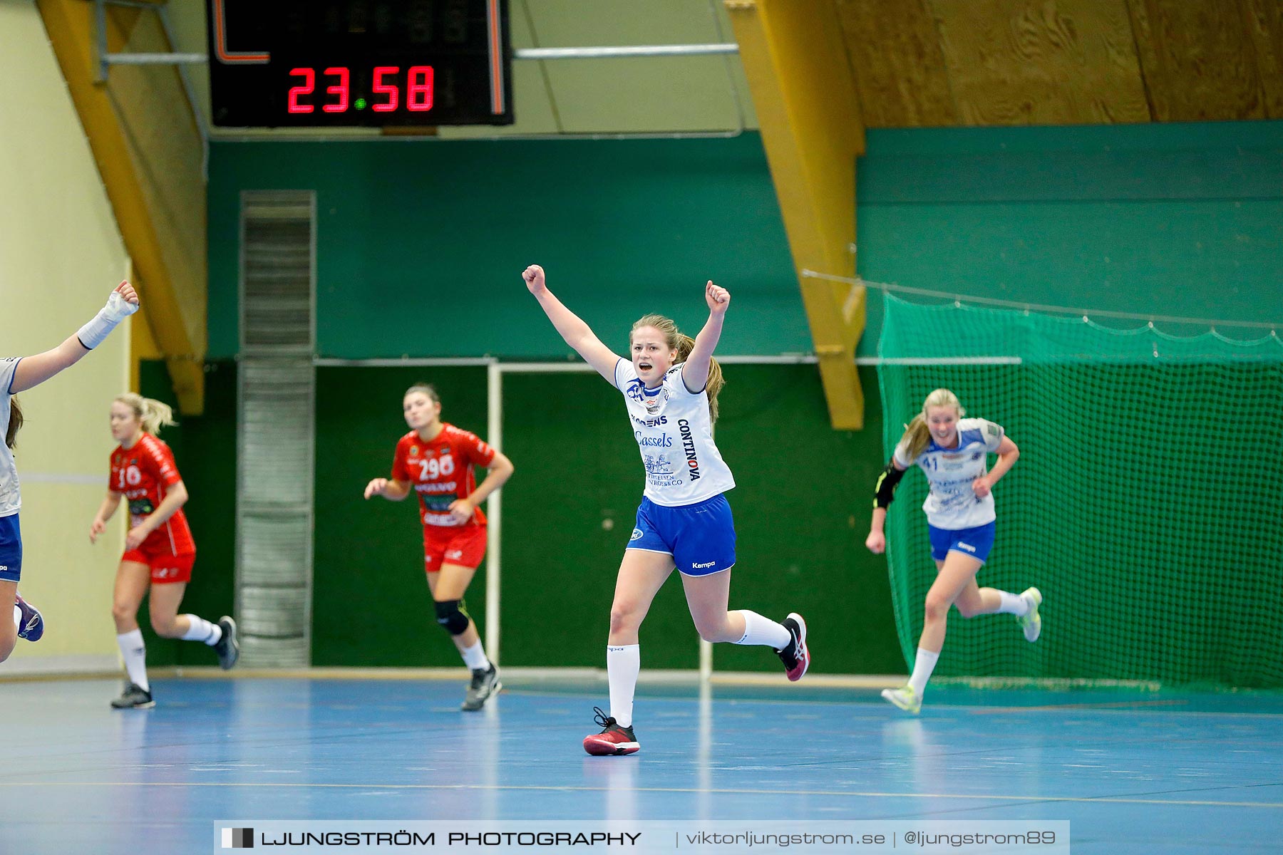 USM F16 Steg 4 Skövde HF 1-HK Aranäs Vit 15-20,dam,Skövde Idrottshall,Skövde,Sverige,Ungdoms-SM,Handboll,2019,216110