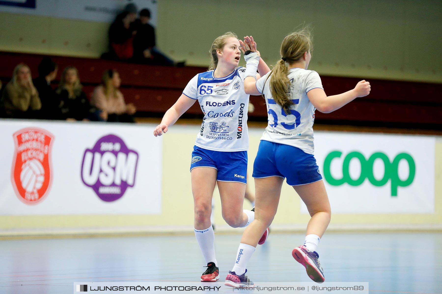 USM F16 Steg 4 Skövde HF 1-HK Aranäs Vit 15-20,dam,Skövde Idrottshall,Skövde,Sverige,Ungdoms-SM,Handboll,2019,216112