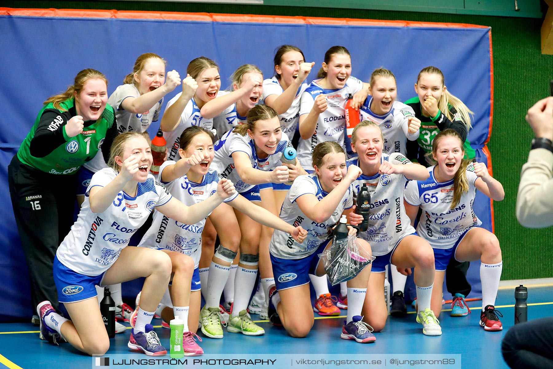 USM F16 Steg 4 Skövde HF 1-HK Aranäs Vit 15-20,dam,Skövde Idrottshall,Skövde,Sverige,Ungdoms-SM,Handboll,2019,216123